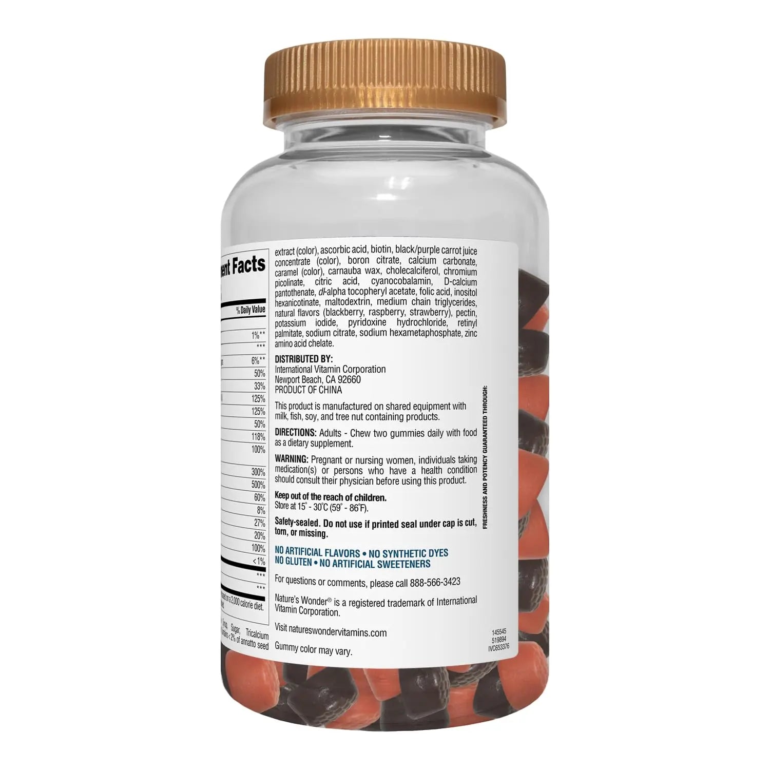 Nature's Wonder Women's Multivitamin Gummies, Supports Energy, Metabolism, Bone and Immune System Health Nature's WonderAu supplements