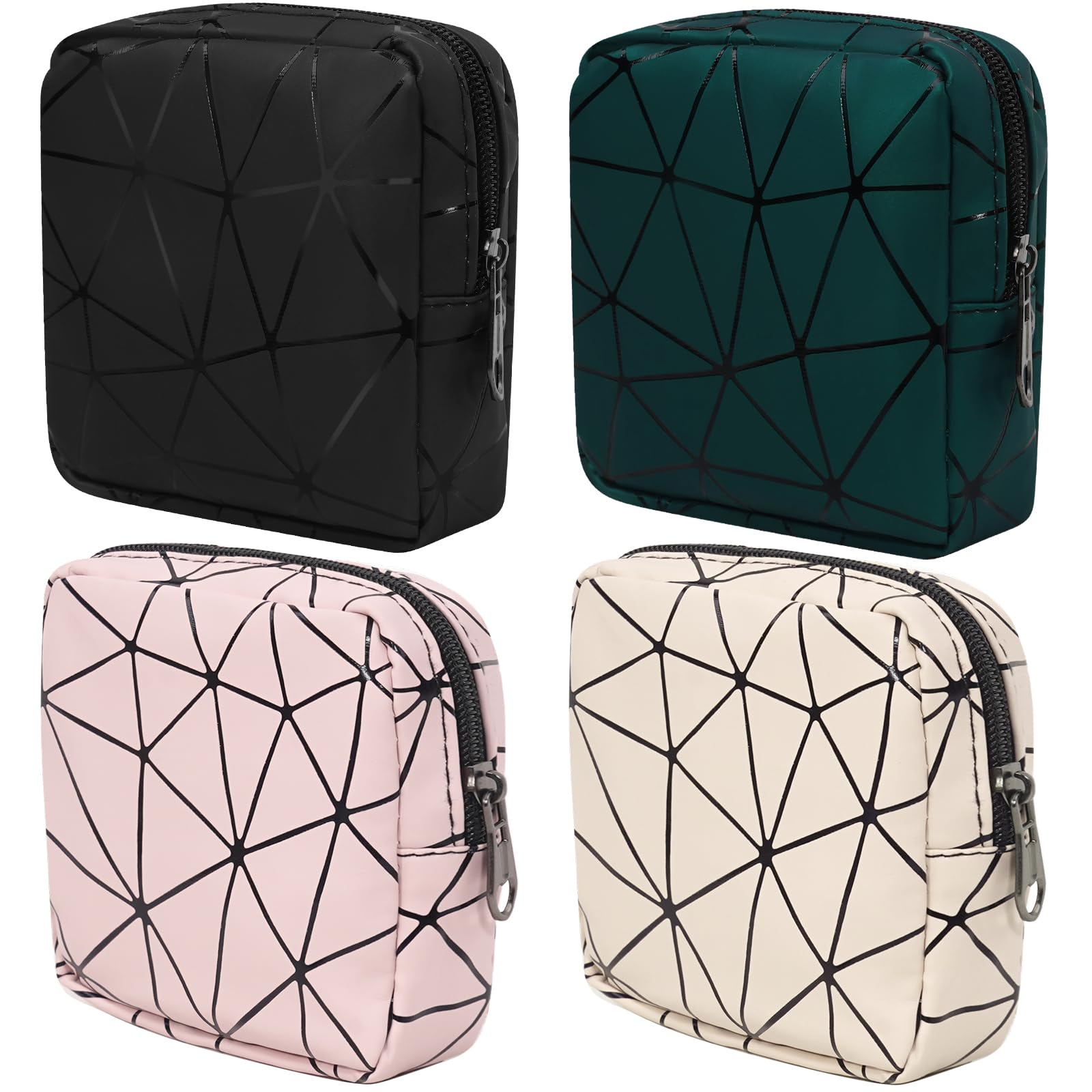 Yazabai Sanitary Napkin Storage Bag Pouch 4PCS Pads and Tampons Bags Pouches Portable YazabaiAu supplements