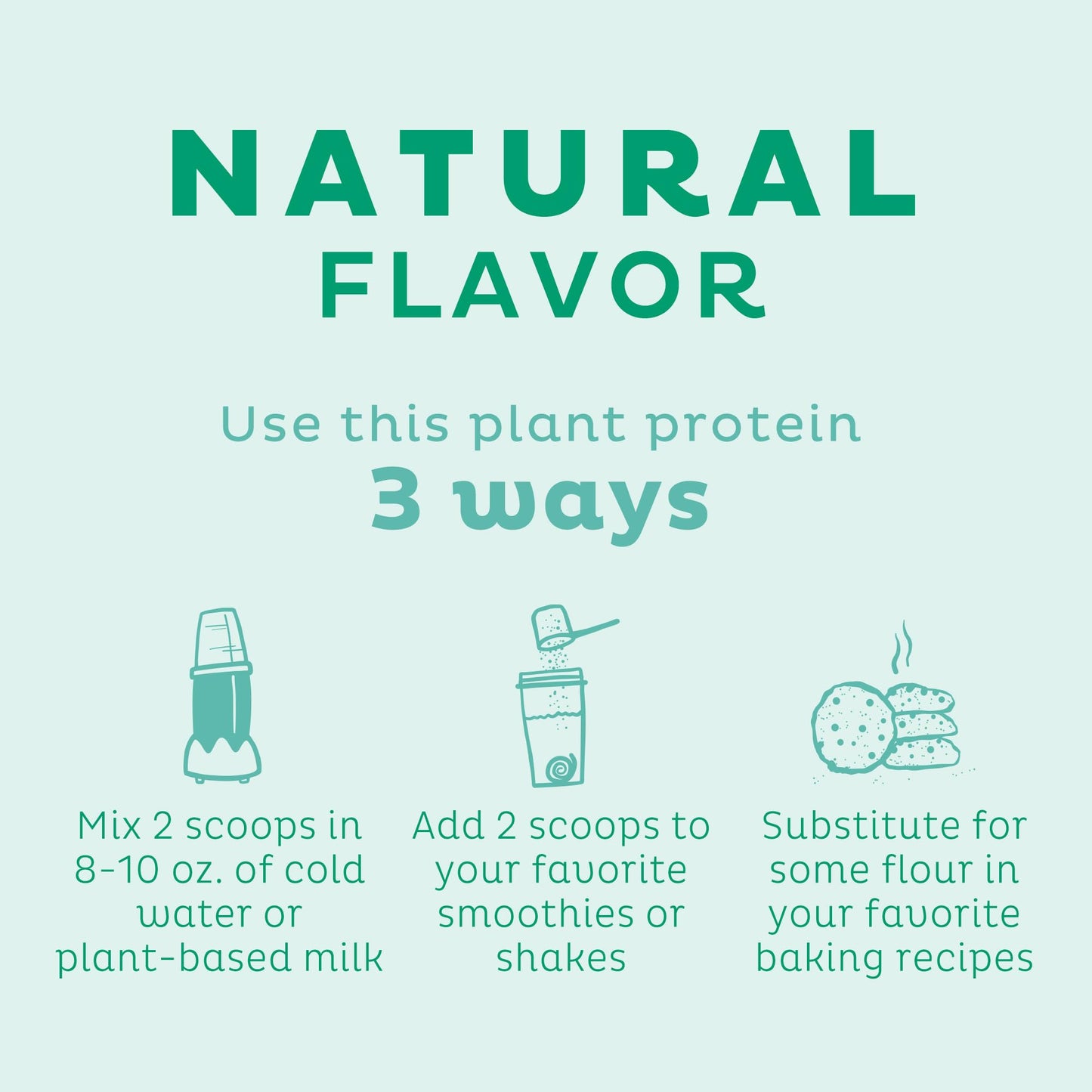 KOS Vegan Protein Powder, Unflavored & Unsweetened - Low Carb Pea Protein Blend KOSUS supplements