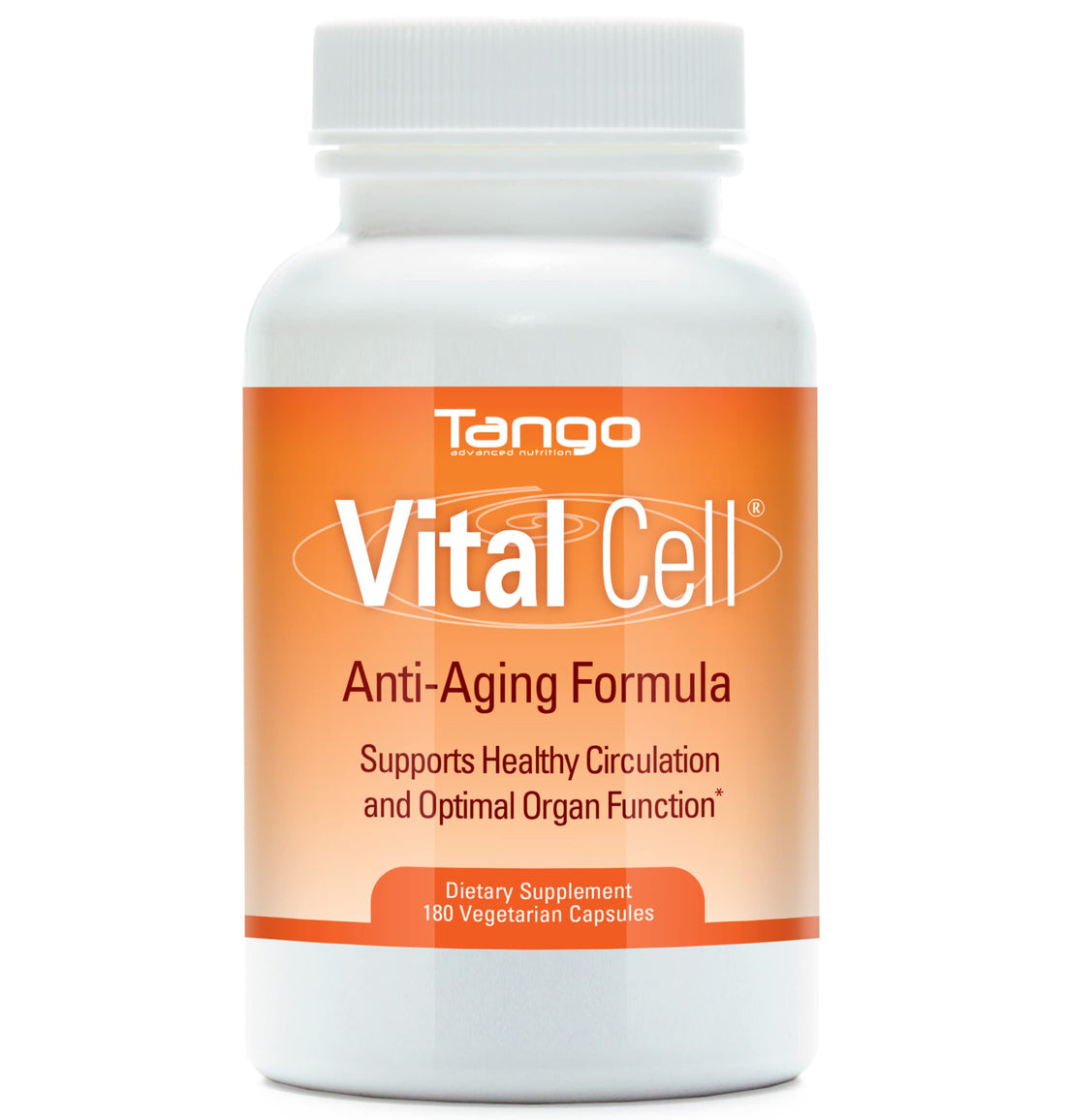Vital Cell Natural Anti-Aging Supplement for Men and Women, Supporting Circulation and Healthy Organ Function (180 Vegetarian Capsules) TangoAu supplements