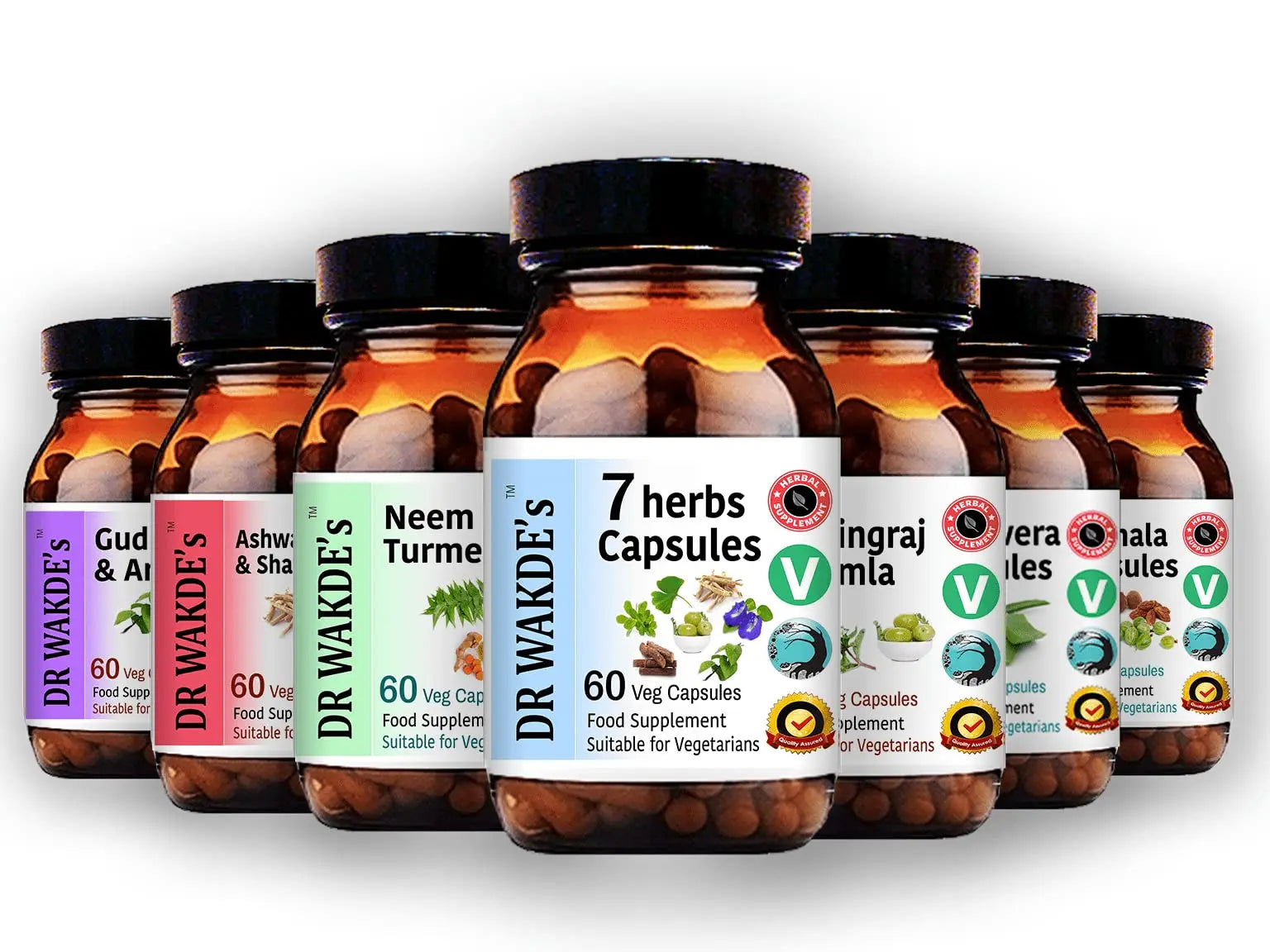 DR WAKDE'S Moringa Capsules (Moringa oleifera, 60 Veg Caps, Plant-Based Supplement, Ayurvedic Herb, All Natural, Vegan) DR WAKDE'snz supplements
