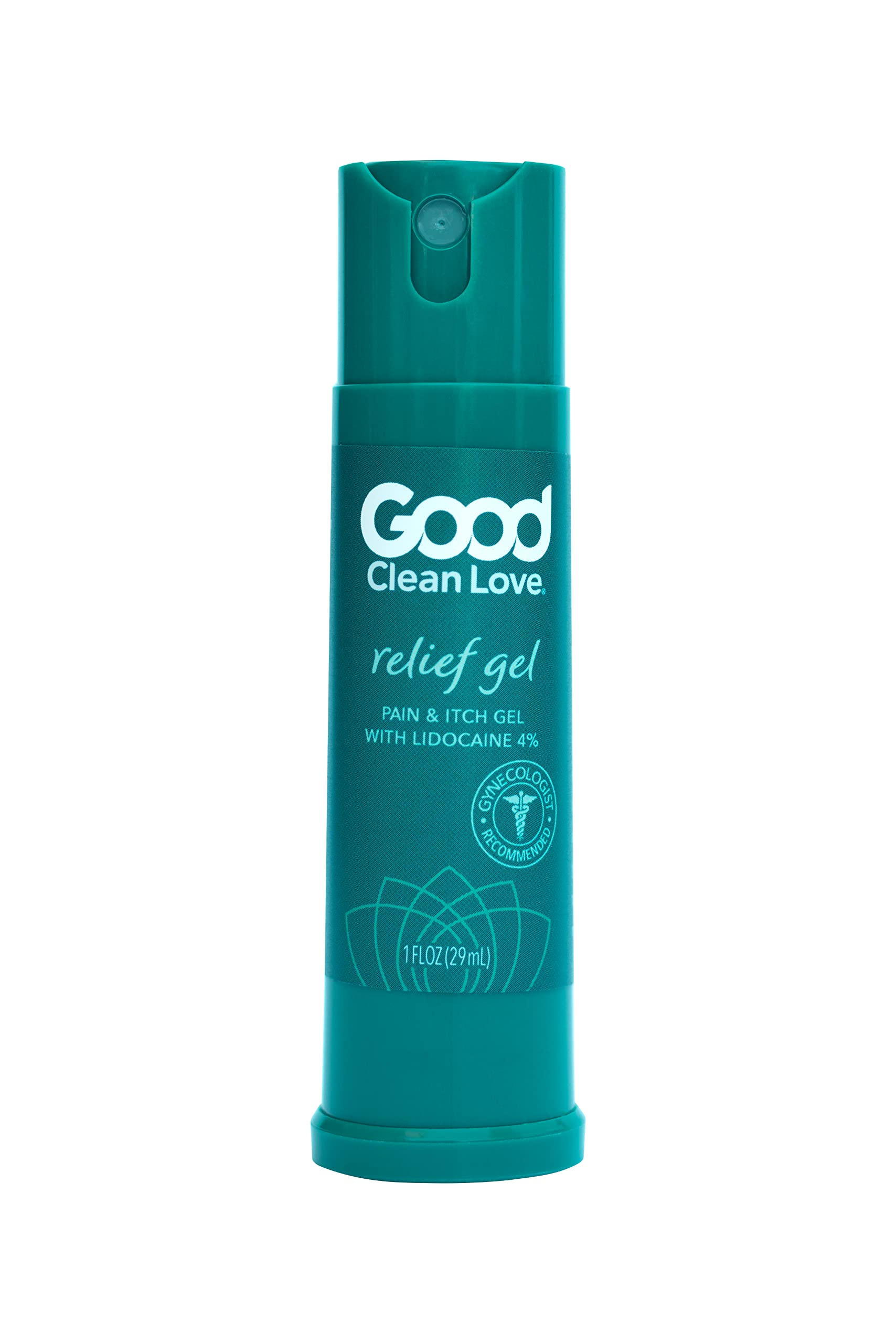 Good Clean Love Relief Gel Pain & Itch with Lidocaine 4%, Fast-Acting Relief from Pain, Itch, and Irritation Good Clean LoveAu supplements