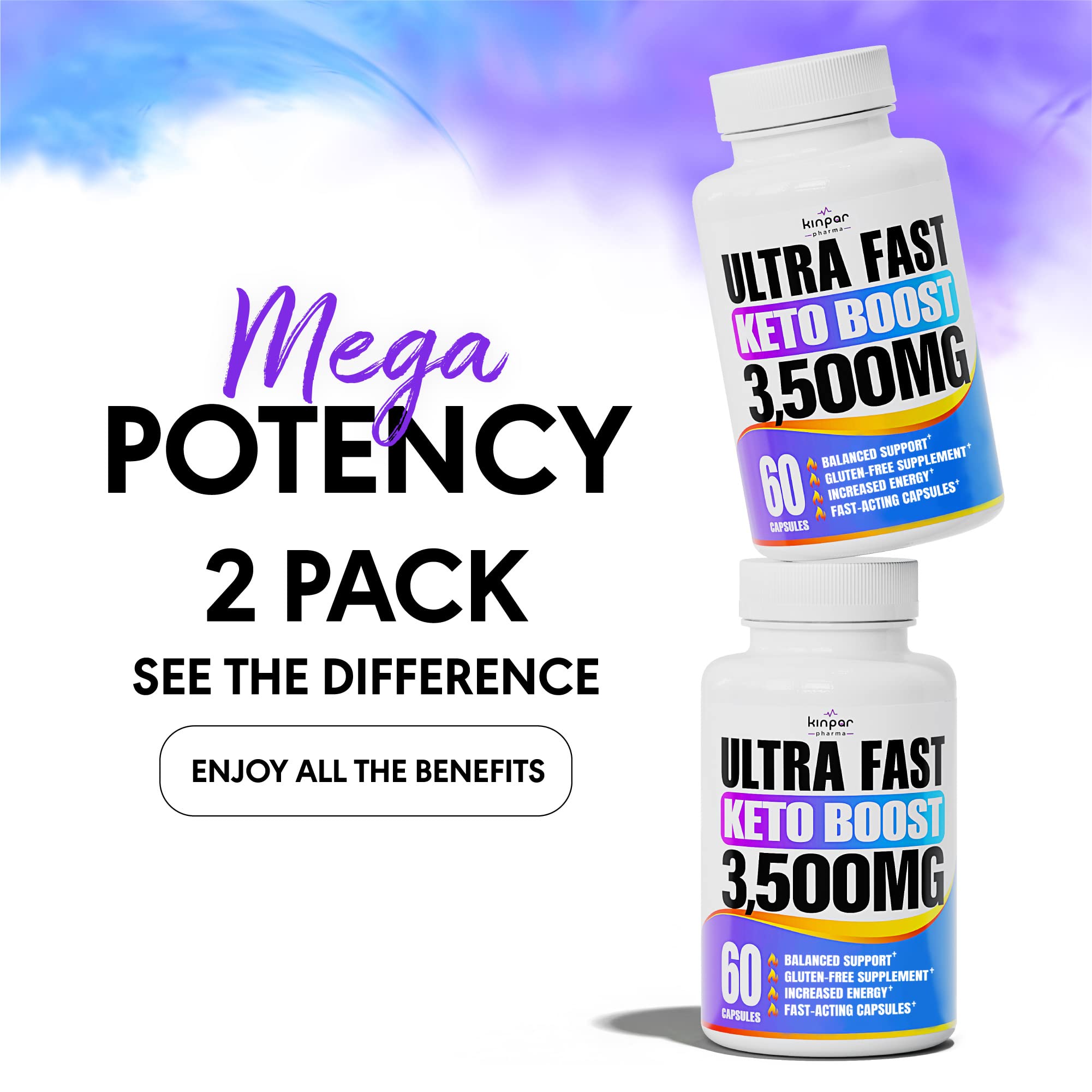 Complete Keto Pills - Keto Fast Exogenous Ketones Supplement for Improved Focus and Stamina Kinpar PharmaAu supplements