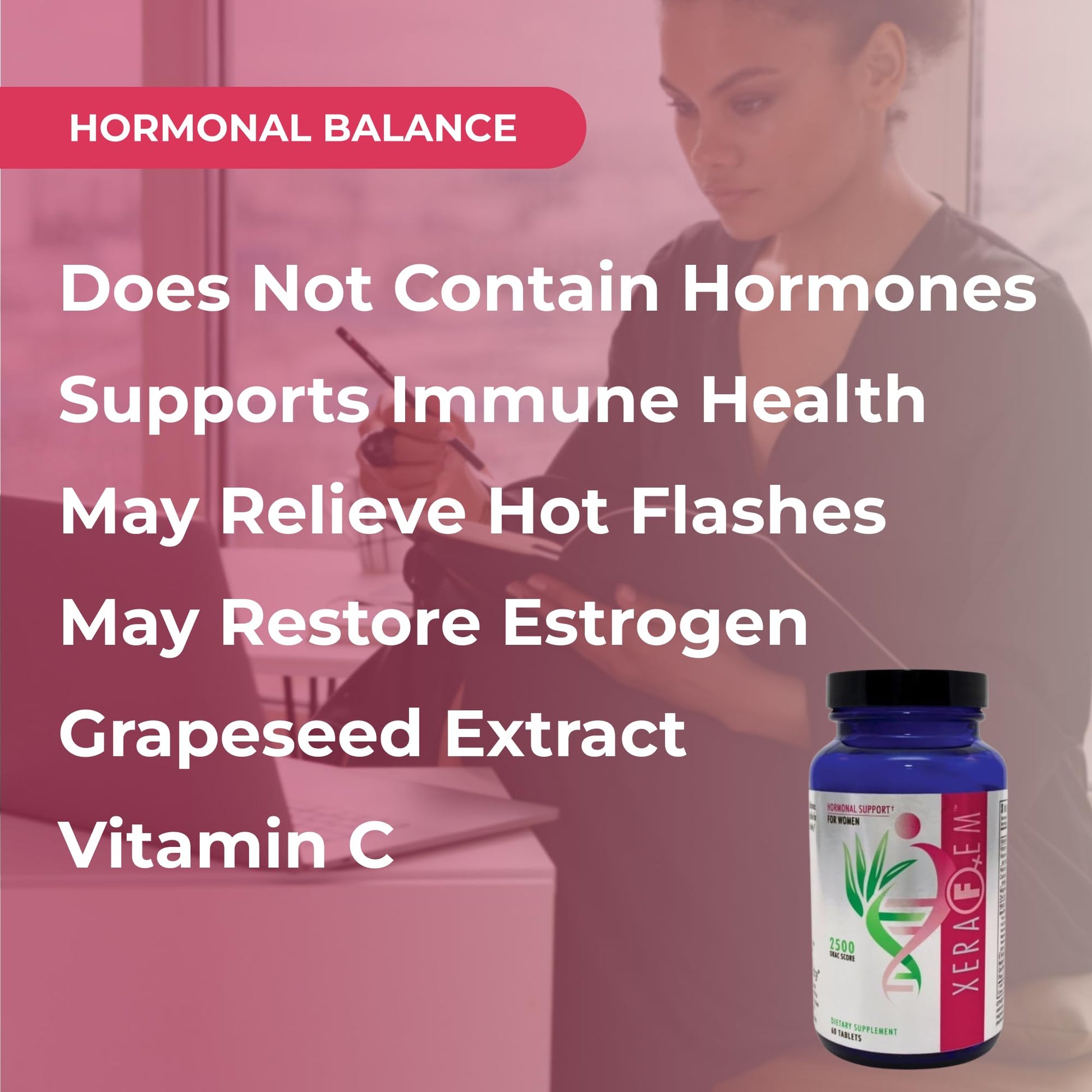 Youngevity XeraFem – Hormonal Support for Women with Vitamins, Minerals, Maca Root, and Grapeseed Extract – Supports Hormonal Balance and Immune Health – 60 Tablets YoungevityAu supplements