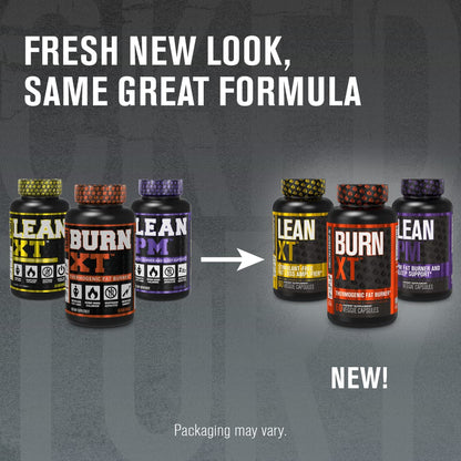 Burn-XT Thermogenic Fat Burner, Lean PM Nighttime Fat Burner & Sleep Aid Jacked FactoryUS supplements