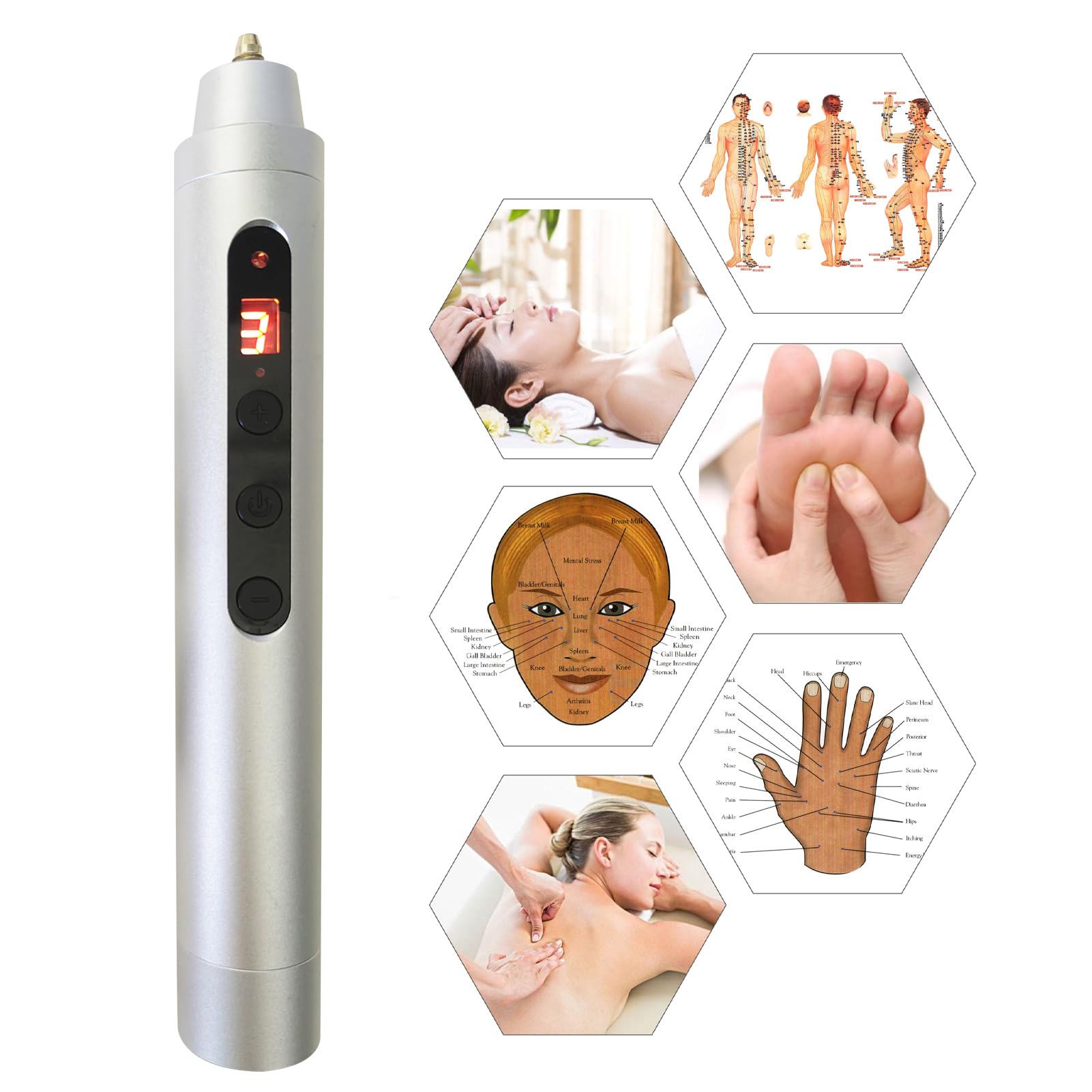Global Care Market Meridians Energy Pen - Electronic Meridian Acupuncture Massage Pen Global Care MarketAu supplements