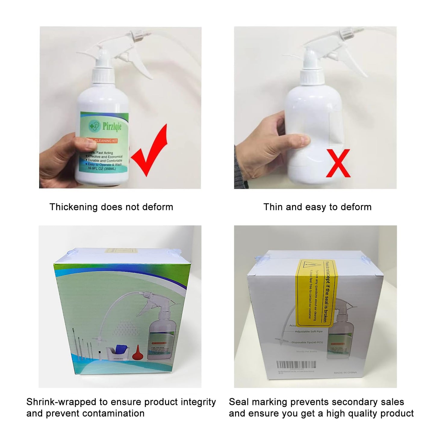 Ear Wax Removal Tool, Ear Cleaning Kits Safe Ear Irrigation Kit Ear Flush QISXROVYUS supplements