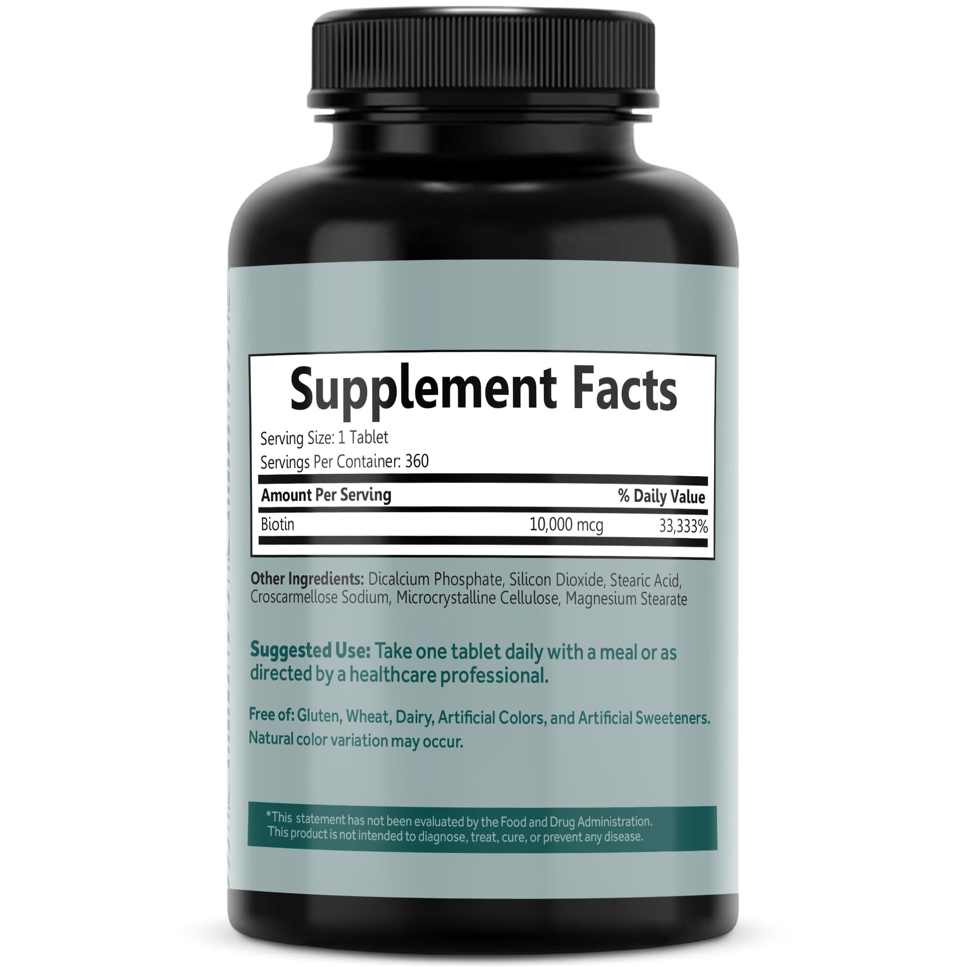 Bliss Serenity Biotin 10000mcg - Max Strength Biotin Supplement - Hair Skin and Nails Vitamins Bliss SerenityUS supplements