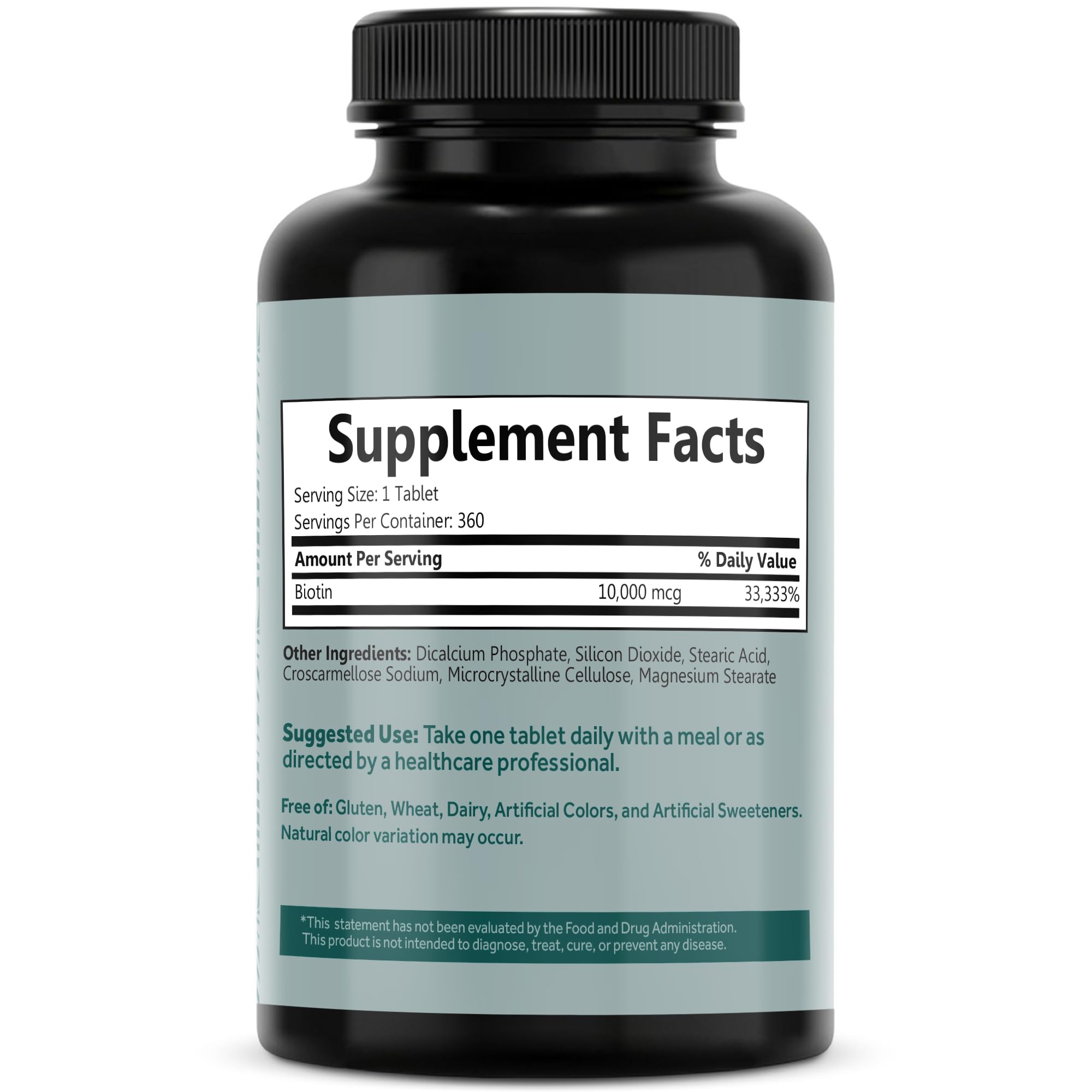 Bliss Serenity Biotin 10000mcg - Max Strength Biotin Supplement - Hair Skin and Nails Vitamins Bliss SerenityUS supplements