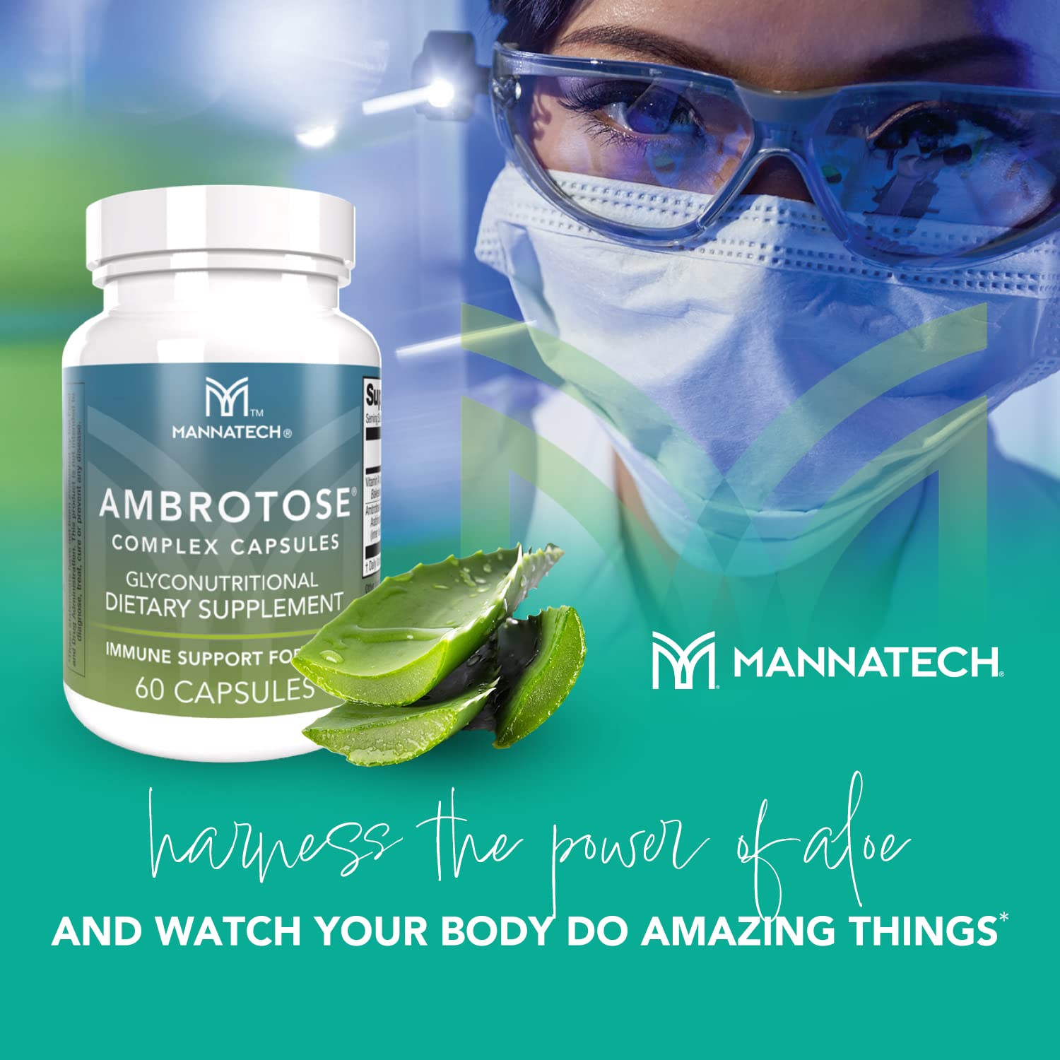 Mannatech® Ambrotose® Complex 60 Capsules MannatechAu supplements