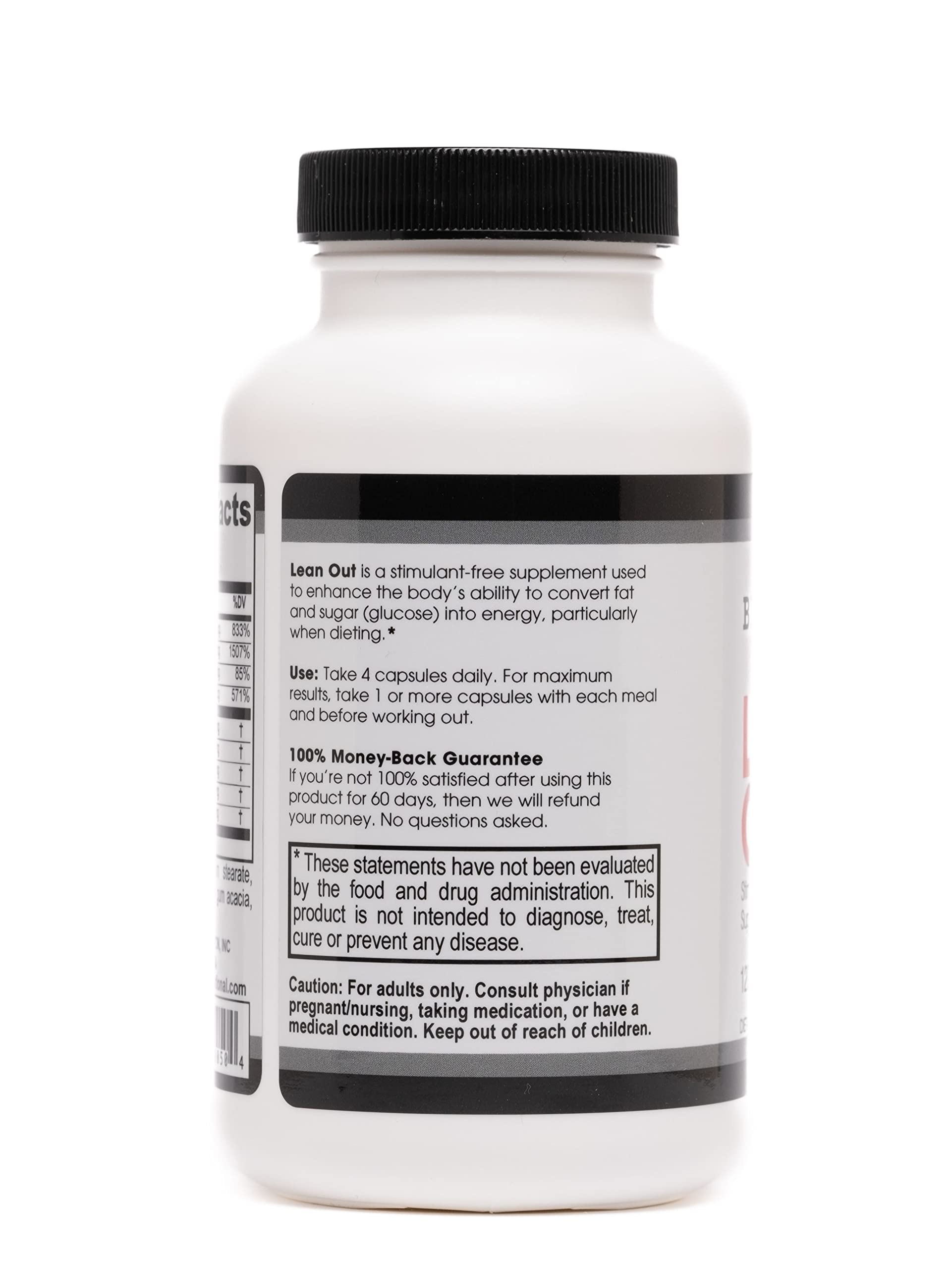Beverly International Lean Out 120 caps. Fat Burner with Metabolic Support. Lipotropics. Beverly InternationalAu supplements