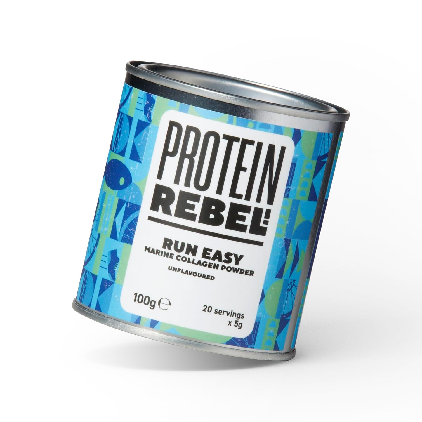Protein Rebel - Run Easy Marine Collagen Powder for Running, Joint Support - Unflavoured Powder Collagen Protein RebelUS supplements