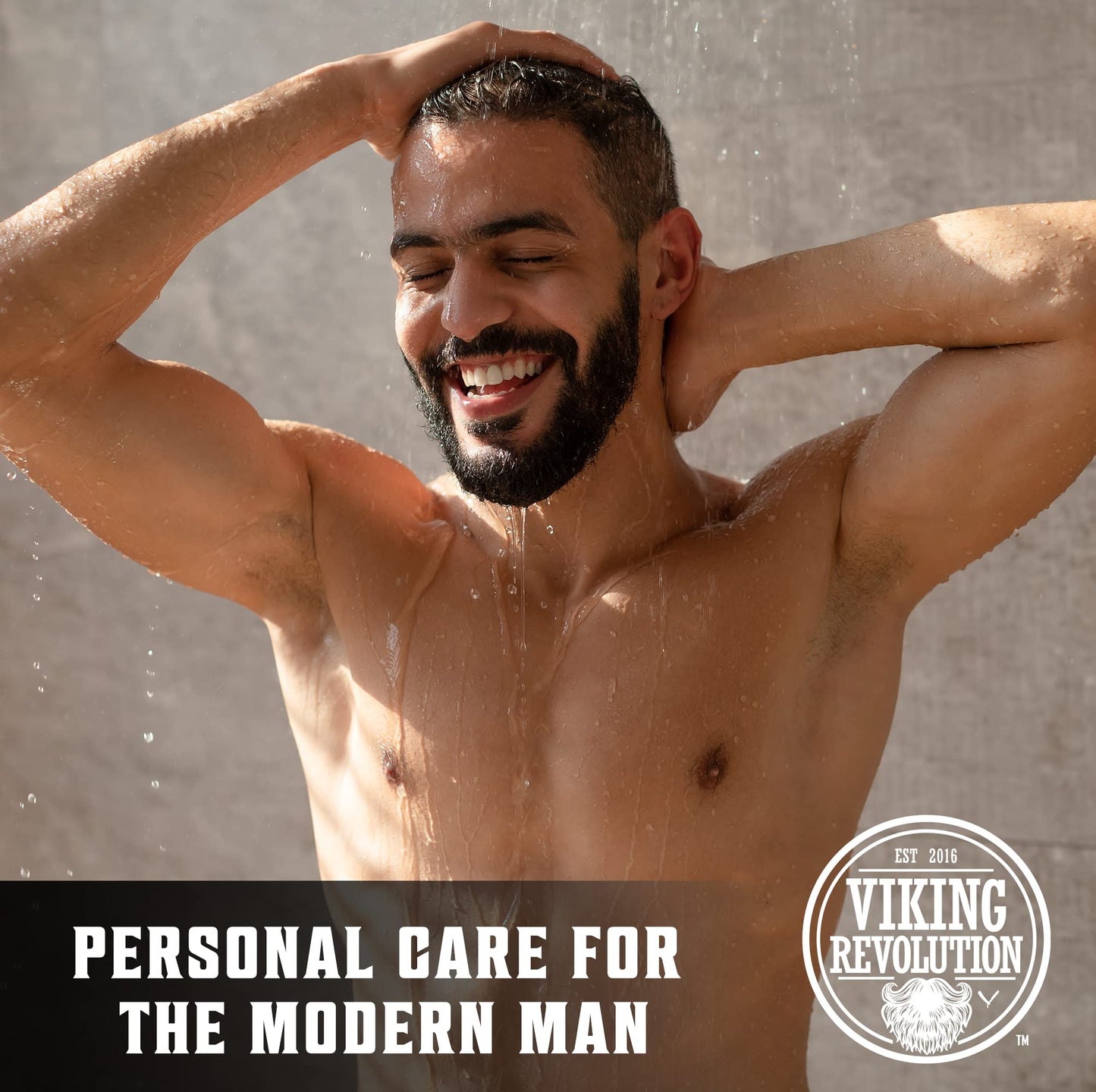 Viking Revolution Skin Cleaning Agent Tea Tree Kit for Men - Tea Tree Oil Set with Body Viking RevolutionUS supplements