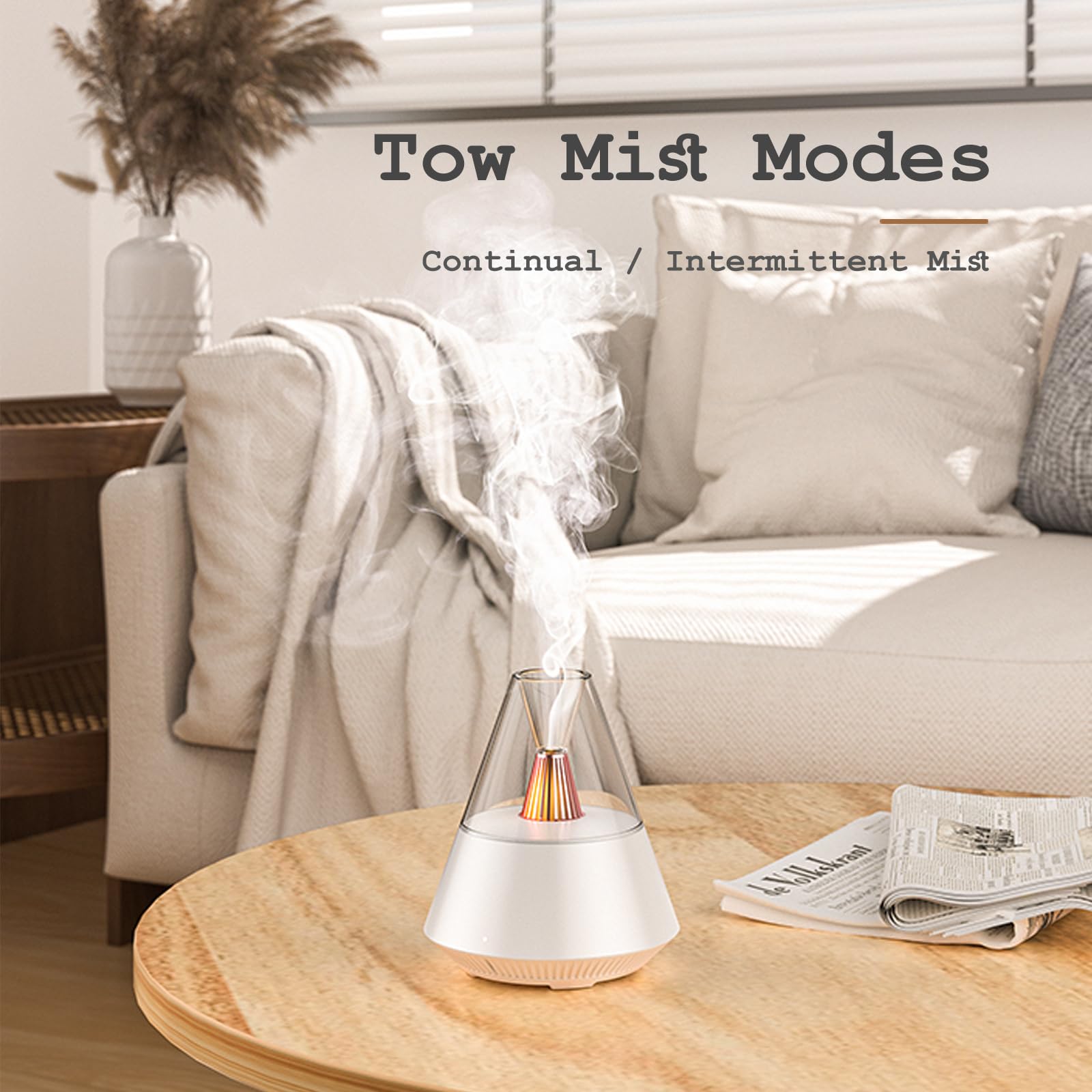 TriPro Essential Oils Aroma Diffuser,Portable Humidifier with Cool Mist and Warm Light Effect,Remote Control TriProCAu supplements