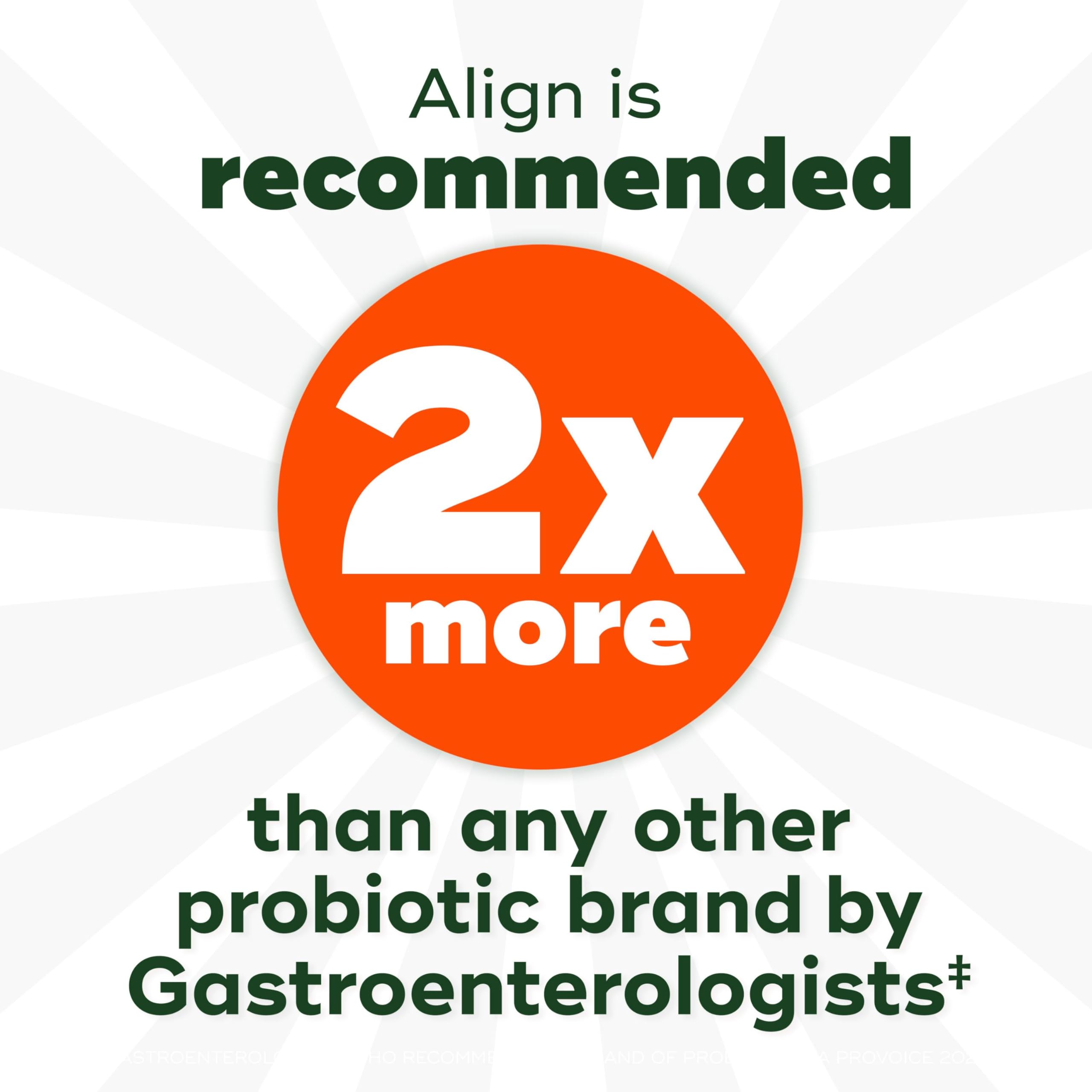 Align Dualbiotic, Prebiotics and Probiotics for Women and Men, Probiotics for Digestive Health, Prebiotics Help Nourish Good Bacteria, Natural Fruit Flavors, 90 Probiotic Gummies AlignAu supplements