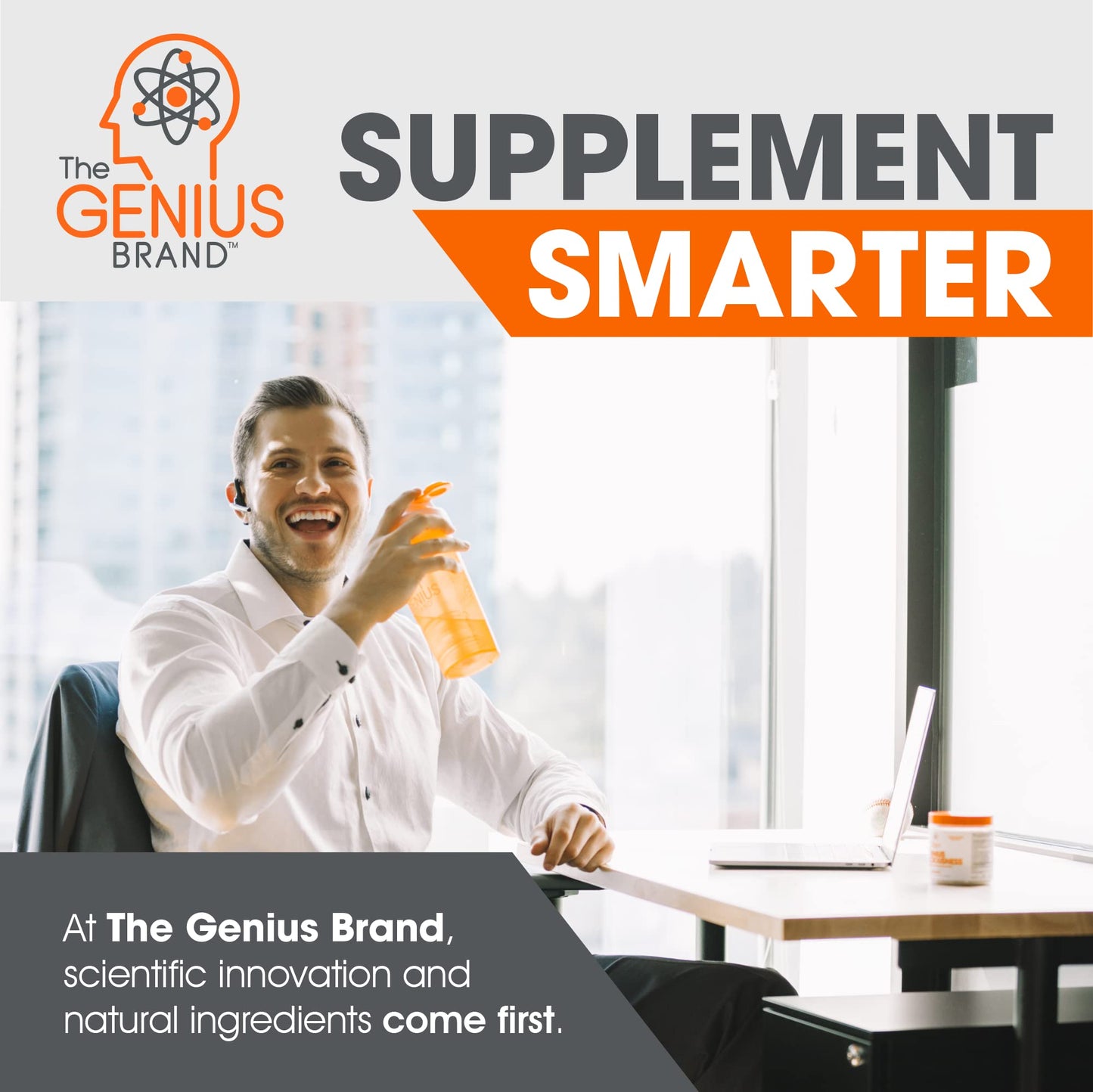 Genius Caffeine Pills 100mg, Extended-Release Microencapsulated Caffeine Pills The Genius BrandUS supplements