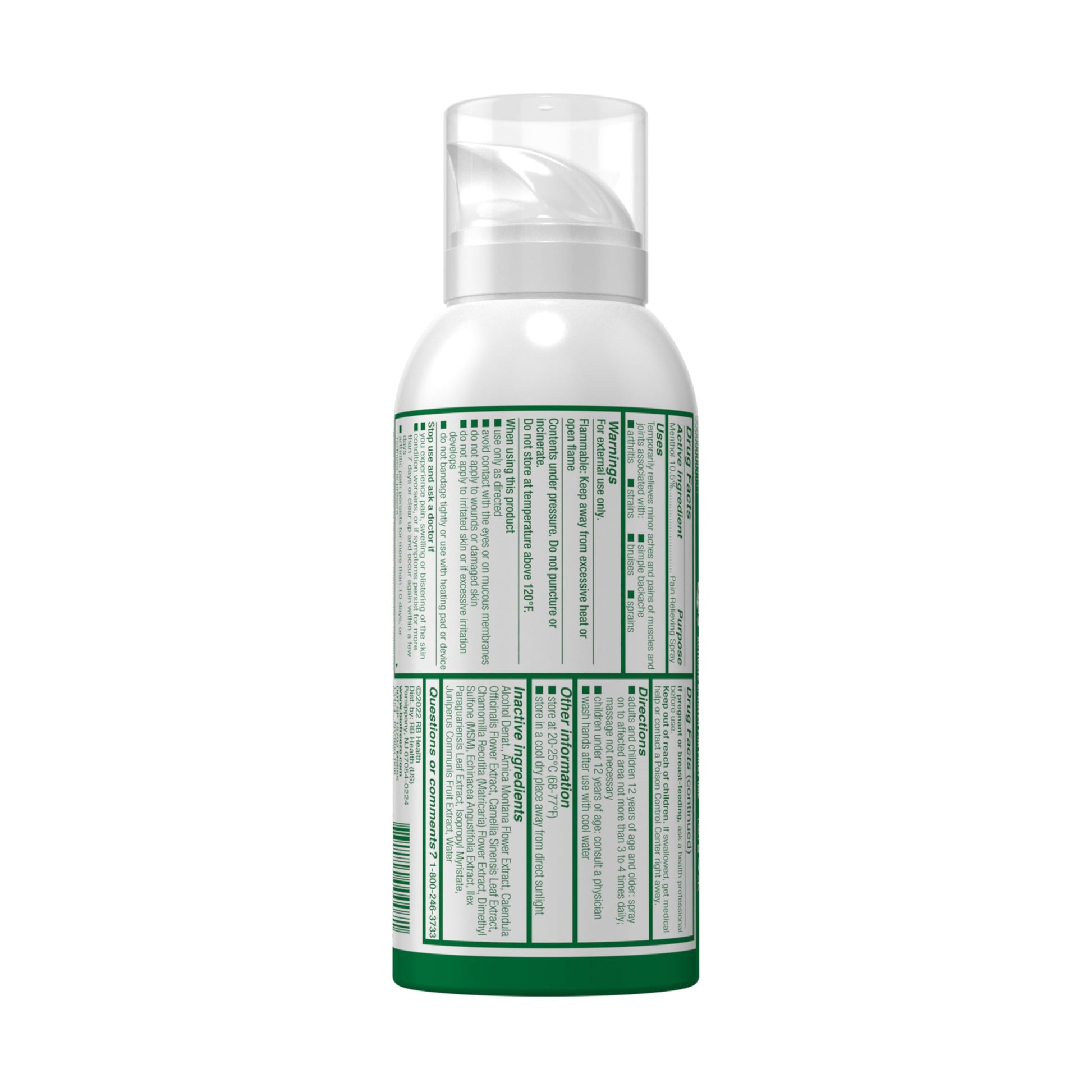 Biofreeze Menthol Pain Relieving Spray 3 FL OZ Colorless Aerosol Spray for Pain Relief Associated with Sore Muscles, Arthritis, Simple Backaches, and Joint Pain (Packaging May Vary) BiofreezeAu supplements