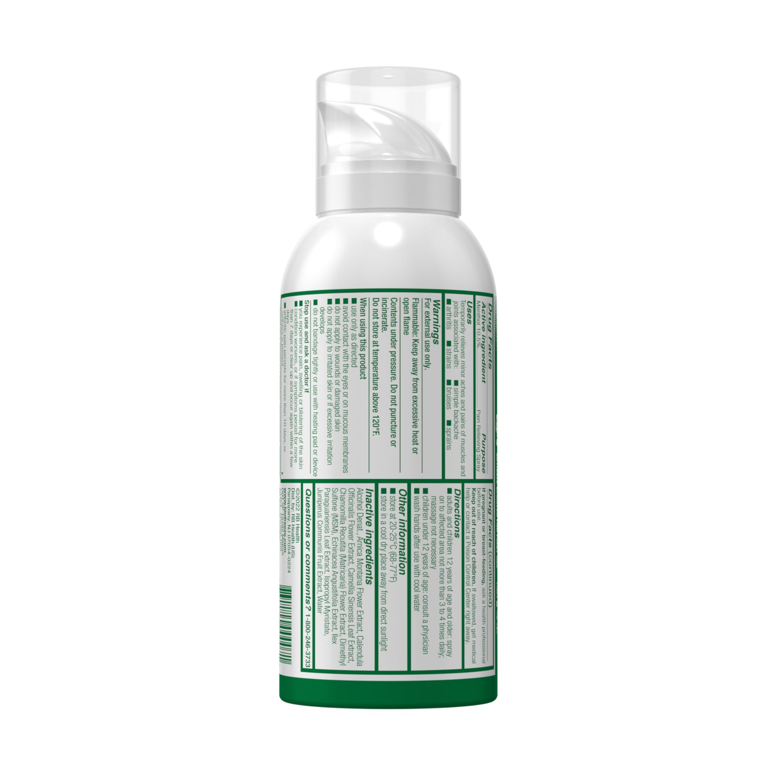 Biofreeze Menthol Pain Relieving Spray 3 FL OZ Colorless Aerosol Spray for Pain Relief Associated with Sore Muscles, Arthritis, Simple Backaches, and Joint Pain (Packaging May Vary) BiofreezeAu supplements