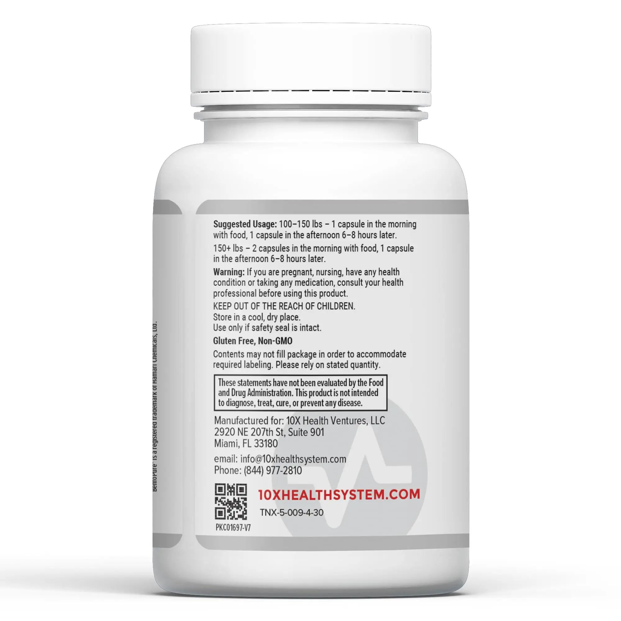 10X Health Optimize Multivitamin for Men - 90 Capsules, Methylated Multivitamin 34 in 1 Formula with 800 mcg of Vitamin B12, 5-MTHF, NAC - Methyl B Complex 10X Health SystemAu supplements