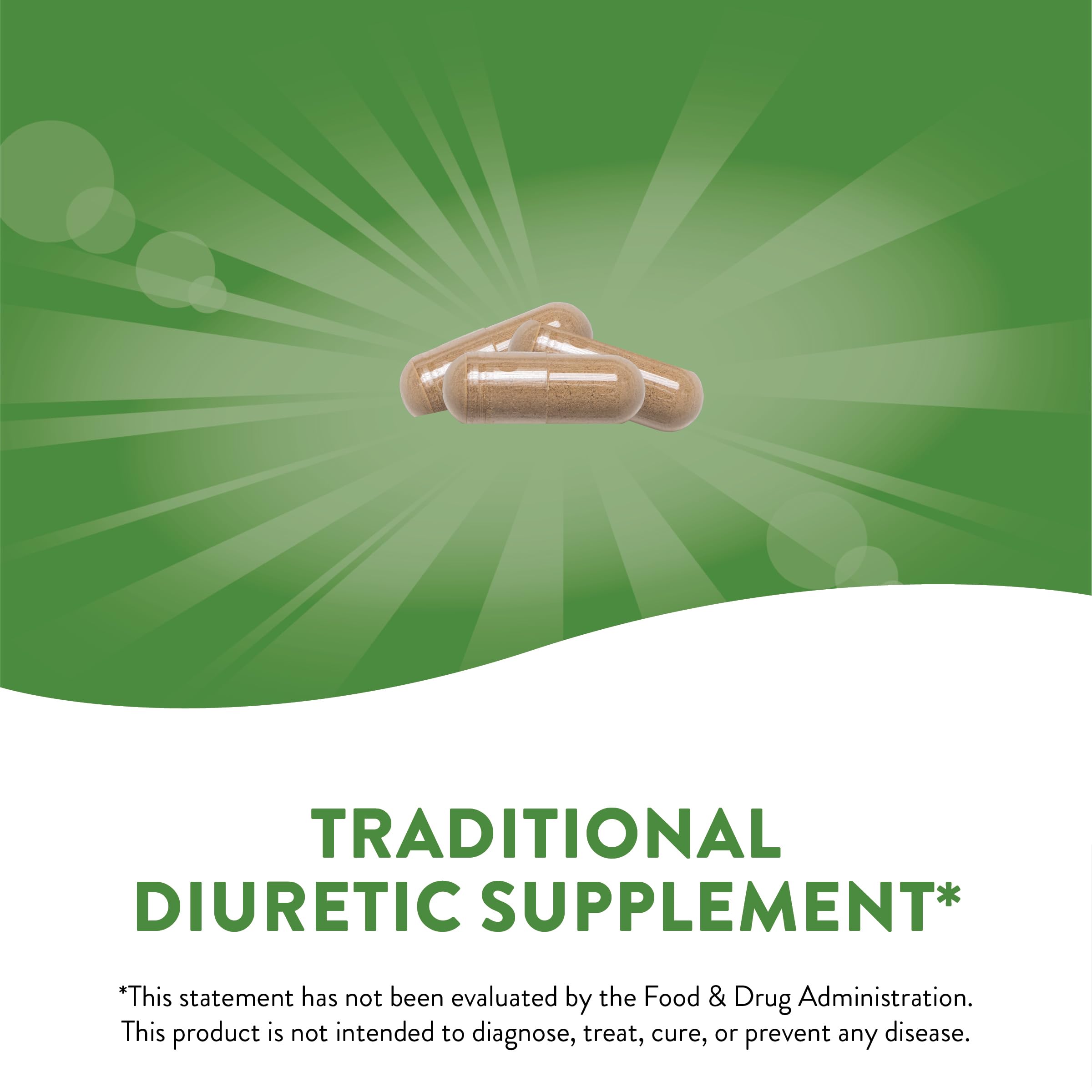 Nature's Way Dandelion Root Diuretic Herb* 525 mg per Capsule Non-GMO Nature's WayAu supplements