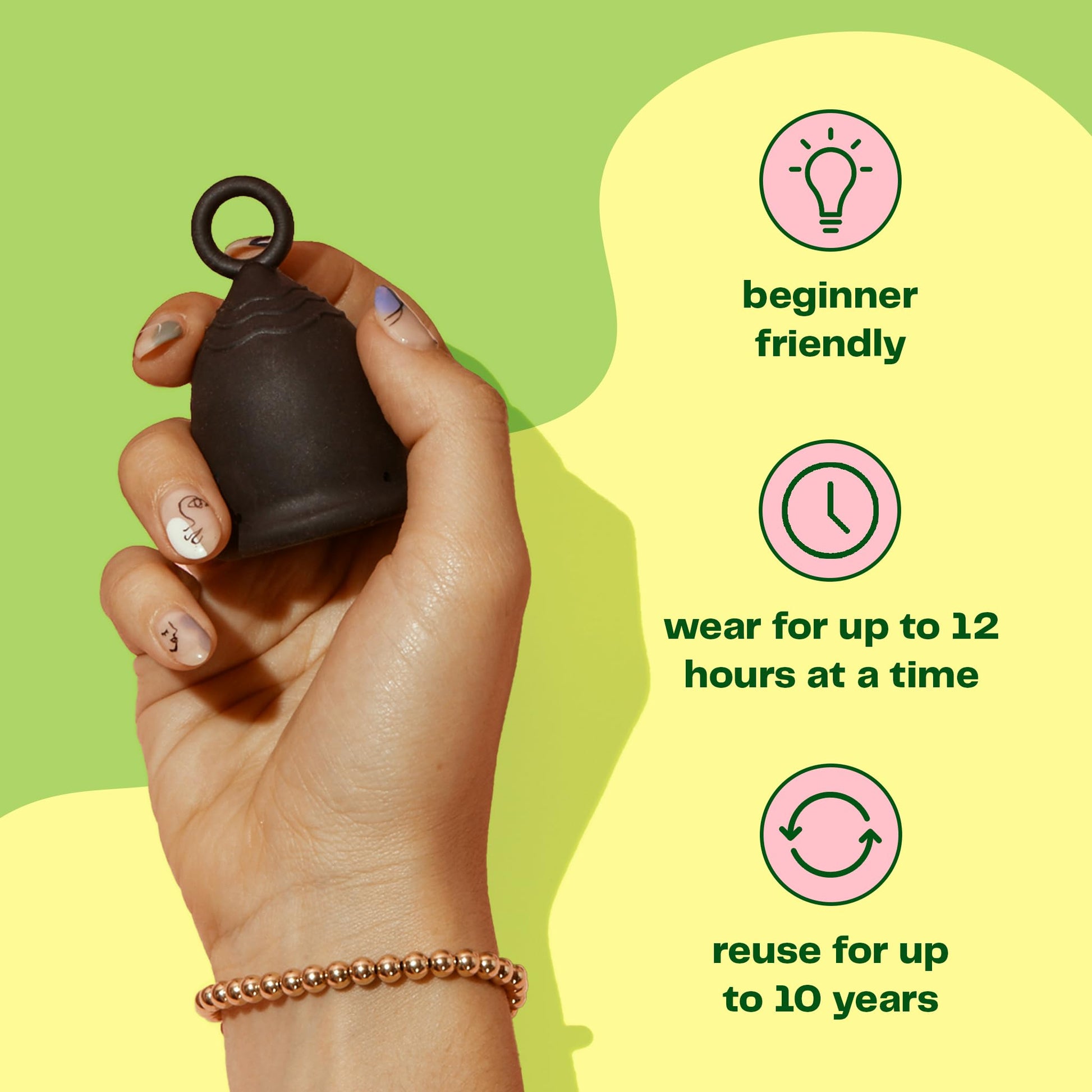 Viv for Your V Menstrual Cup | Extra Small | Safe, Comfortable, Alternative to Tampons and Pads VIV FOR YOUR V.Au supplements