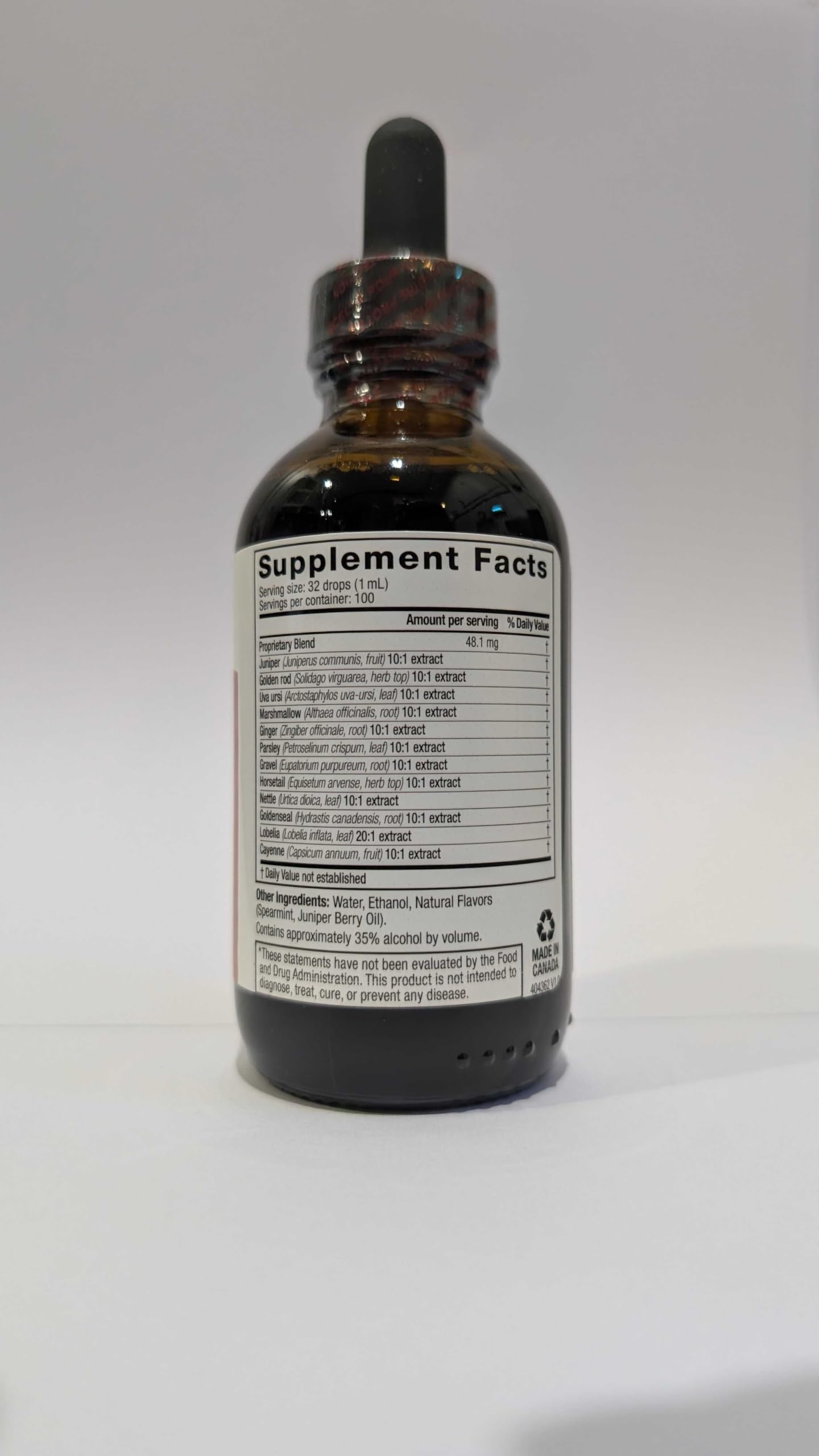 Strauss Naturals Kidney Support Drops – Herbal Kidney Support Supplement for Men and Women – Helps with Kidney Health and Urinary Tract Function – Vegan & Non-GMO – Spearmint Flavored – 100 ml Bottle Strauss HeartdropsAu supplements