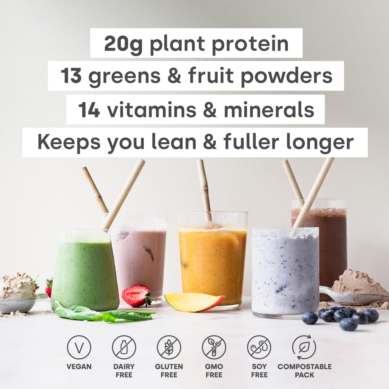 Form Superblend Protein - Vegan Protein Powder with Superfoods, Vitamins and Minerals FormAu supplements