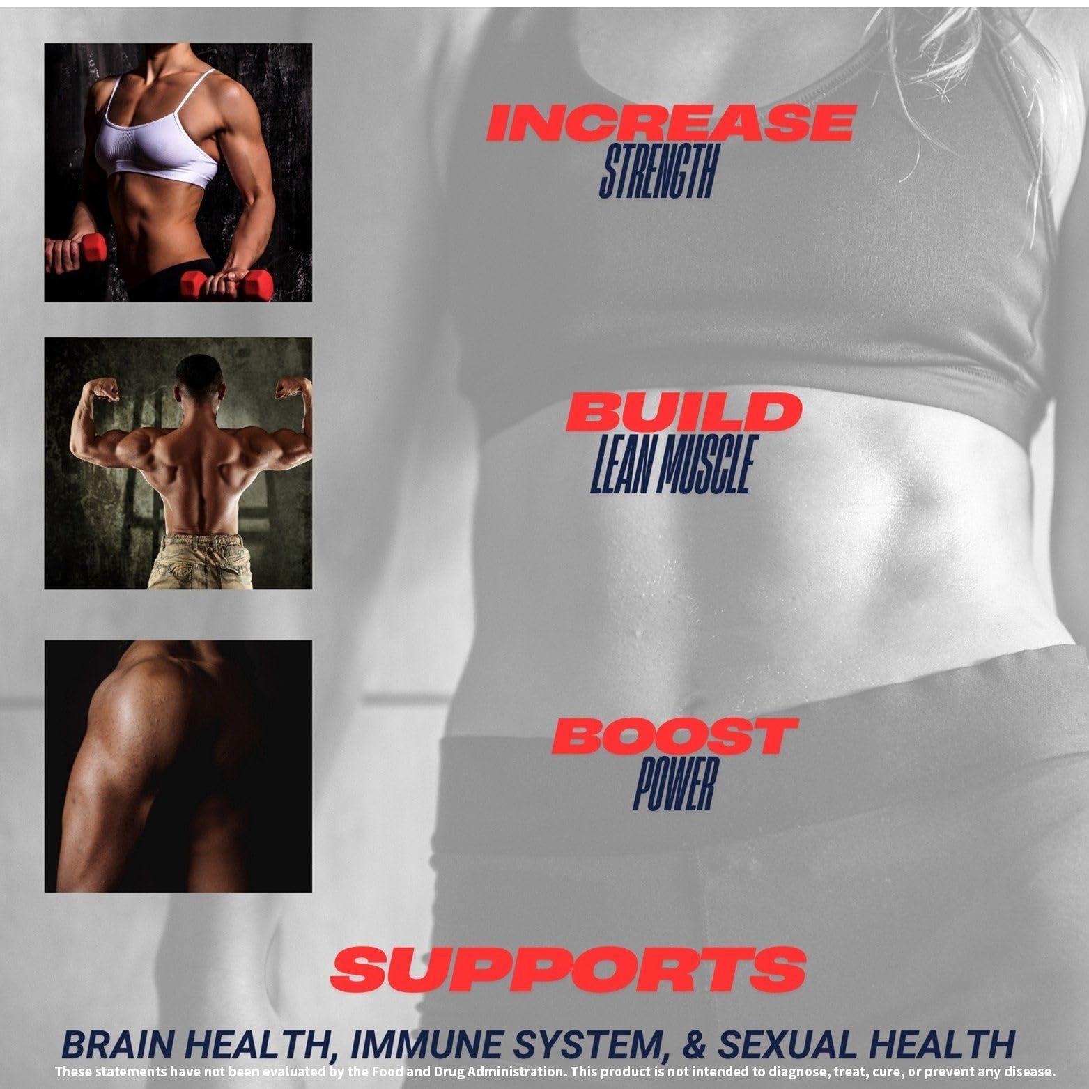 CREATINE HCl + Recovery Capsules for Men and Women, Muscle & Brain Health, Cognitive Function, Immune Support - 90 Vegetable Capsules POWER PLAY FUELAu supplements