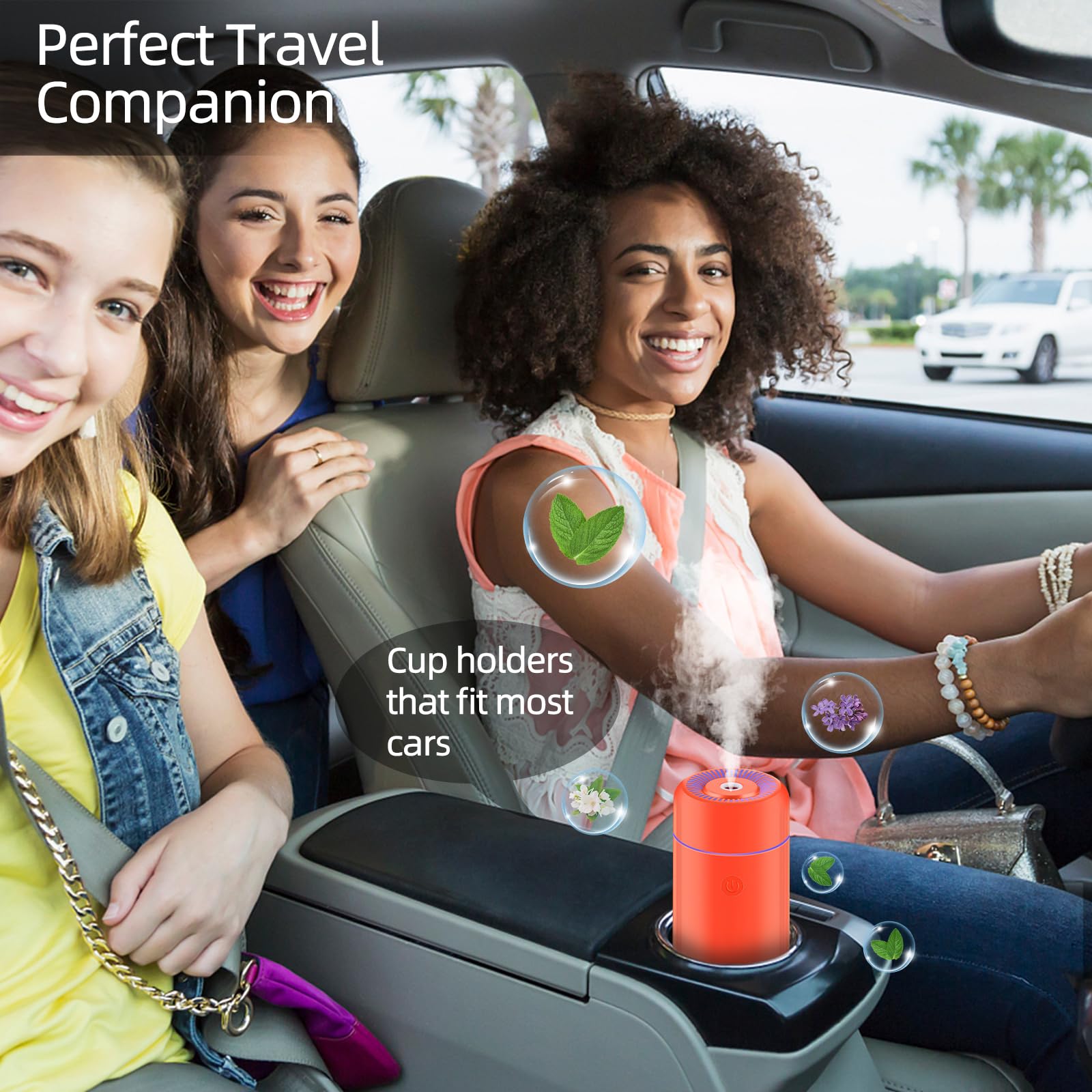 CHOUWEEK Car Essential Oil Diffuser, Mini Portable Air Diffuser for Aromatherapy, Small USB CHOUWEEKAu supplements
