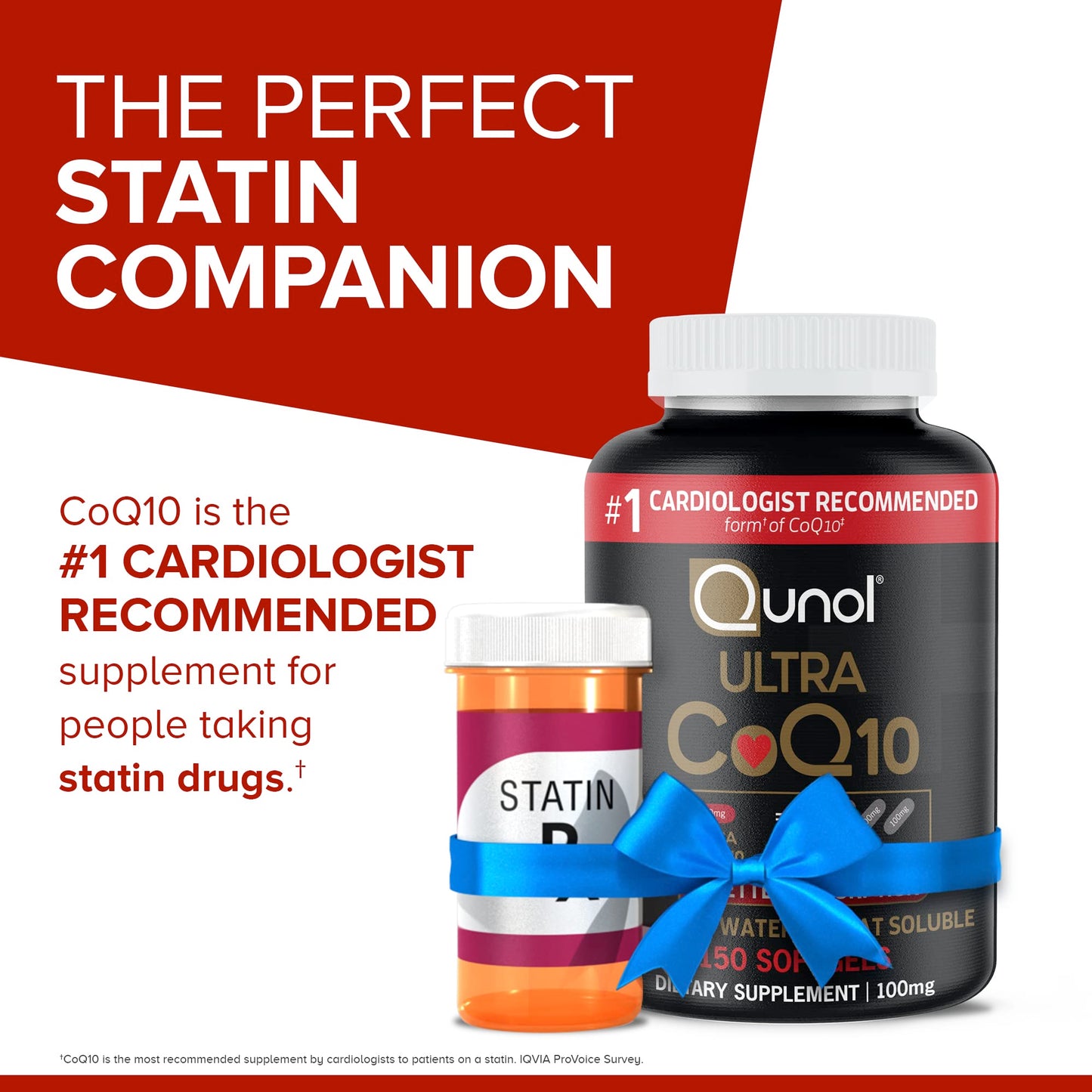 Qunol CoQ10 100mg Softgels Ultra 3X Better Absorption Coenzyme Q10 - Antioxidant QunolUS supplements