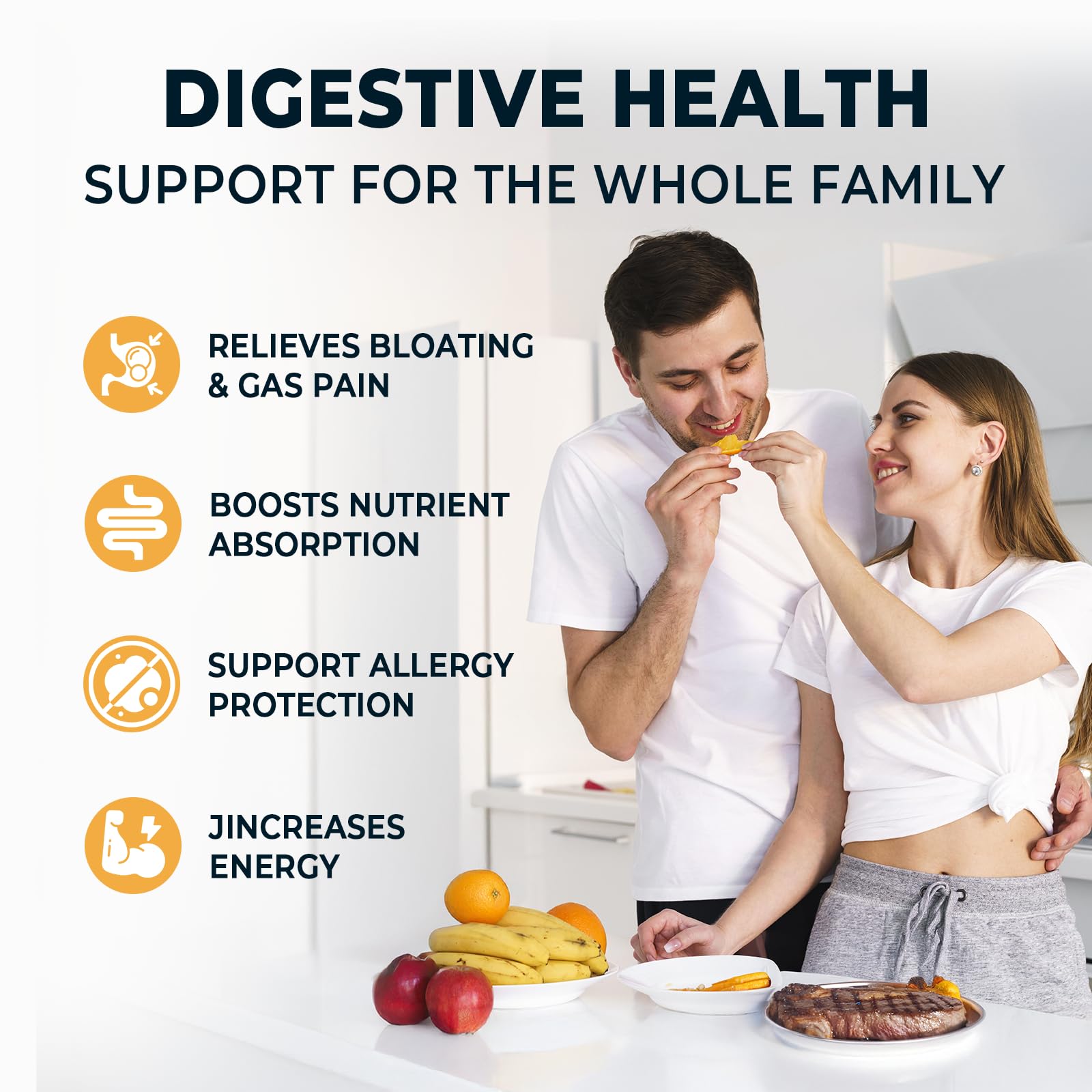 4-in-1 Prebiotic Probiotic & Postbiotic for Women & Men, Complete Gut & Digestive Support Supplement, Pre Post Probiotics & Digestive Enzymes 60 Capsules,Made in USA Divinity NutraAu supplements