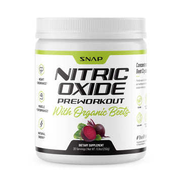 Snap Supplements Preworkout Beet Root Powder, Nitric Oxide Pre Workout with Organic Snap SupplementsAu supplements