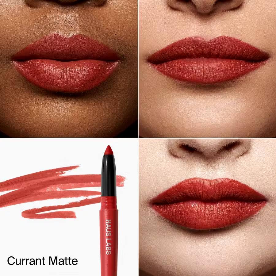HAUS LABS BY LADY GAGA Le Monster Lip Crayon - Currant Matte & ENTEL Aloe vera Sheet Masque (BONUS) HAUS LABS BY LADY GAGAAu supplements