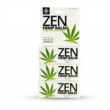 ZEN Hemp Balm 3 Pack – Fast-Acting Pain Relief for Muscles & Joints – Plant-Based Topical – 0.7 oz Each ZENAu supplements
