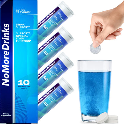 NoMoreDrinks Alcohol Cravings Reducer - Stop Drinking Alcohol Supplements & Liver ErectogenUS supplements