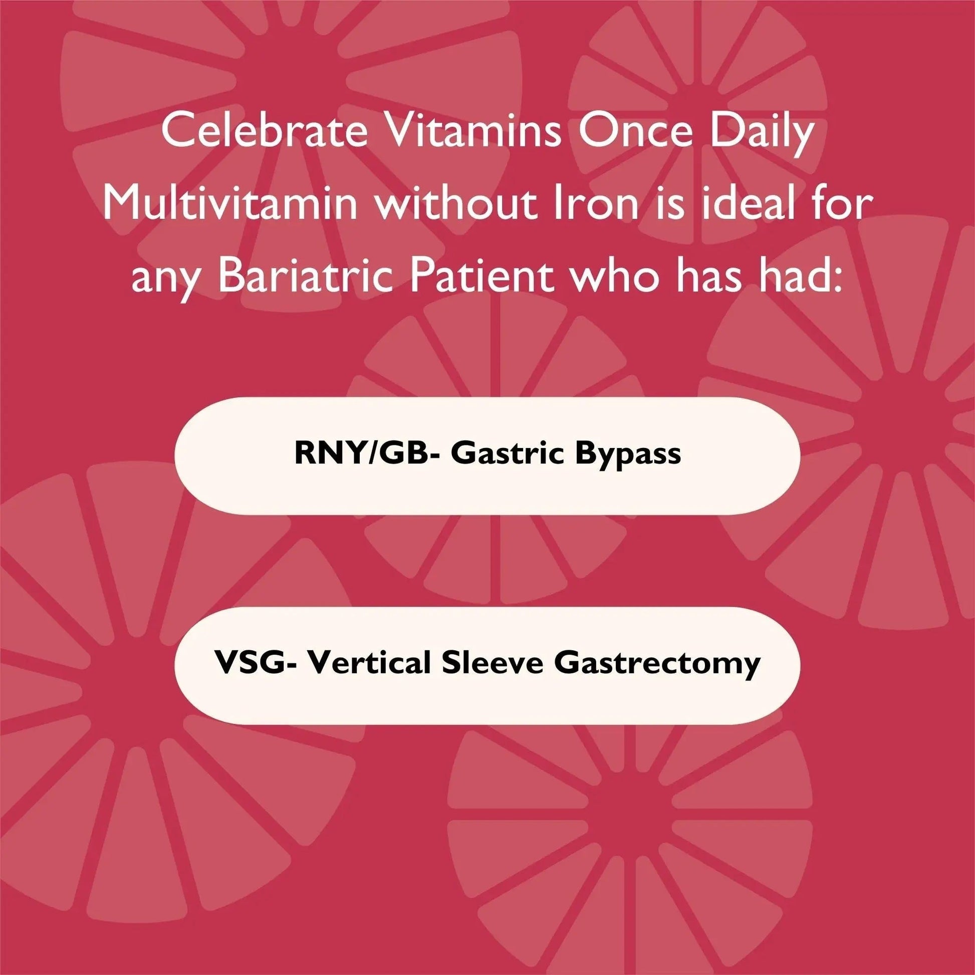 Celebrate Vitamins CelebrateONE, Iron Free - Once Daily Bariatric Multivitamin, Essential Vitamins & Minerals Celebrate Bariatric SupplementsAu supplements
