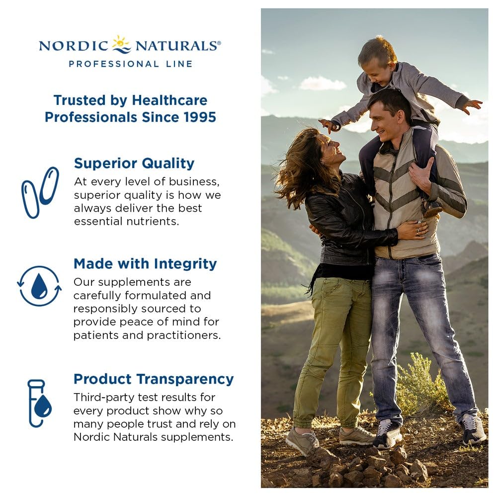 Nordic Naturals ProOmega-D, Lemon Flavor - 120 Soft Gels - 1280 mg Omega-3 + 1000 IU D3 - High-Potency Fish Oil - EPA & DHA - Brain, Eye, Heart, & Immune Health - Non-GMO - 60 Servings Nordic NaturalsAu supplements