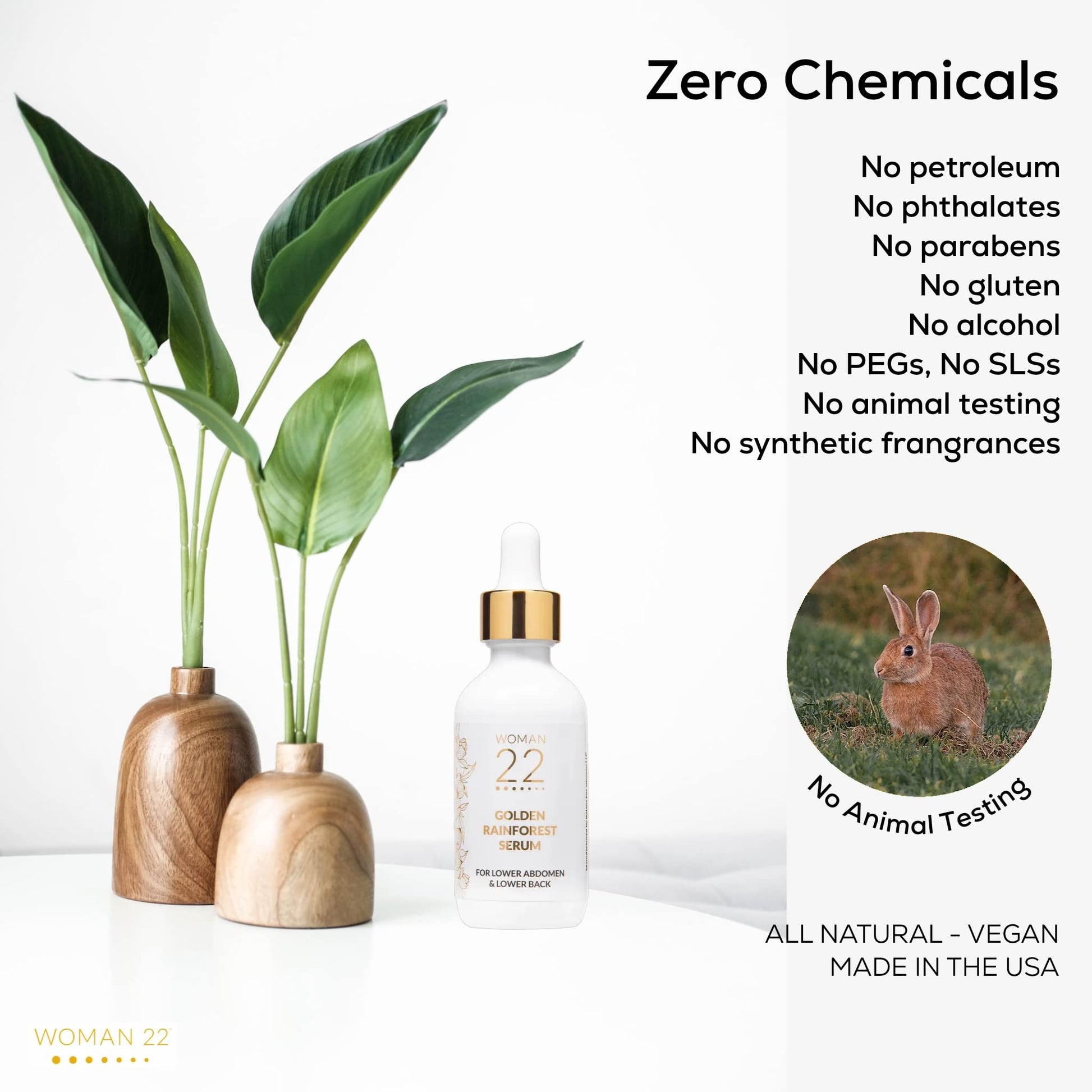 Topical Soothing Serum for Difficult Periods, Cramps, Bloating & more. Apply Lower Abdomen Woman 22Au supplements