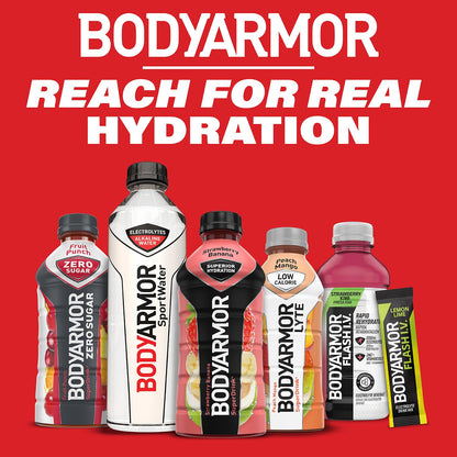 BODYARMOR LYTE Sports Drink Low-Calorie Sports Beverage, Peach Mango, Coconut BODYARMORUS supplements