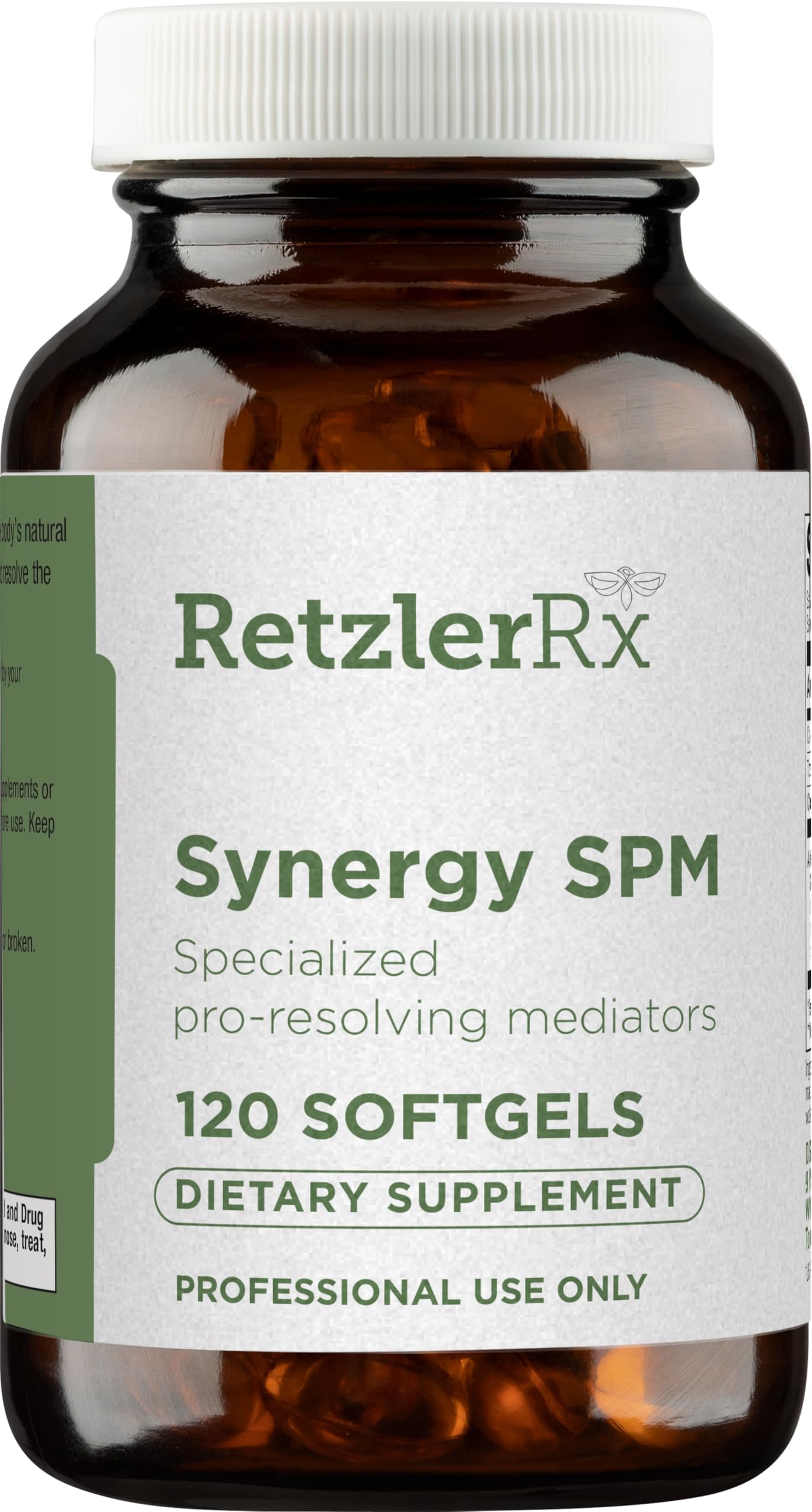 Specialized Pro Resolving Mediators - Synergy SPM by RetzlerRx® - SPM's for Joint Comfort, Tissue Health & Minor Discomfort Relief* - Non-GMO - Gluten Free - 120 Softgels HormoneSynergyAu supplements