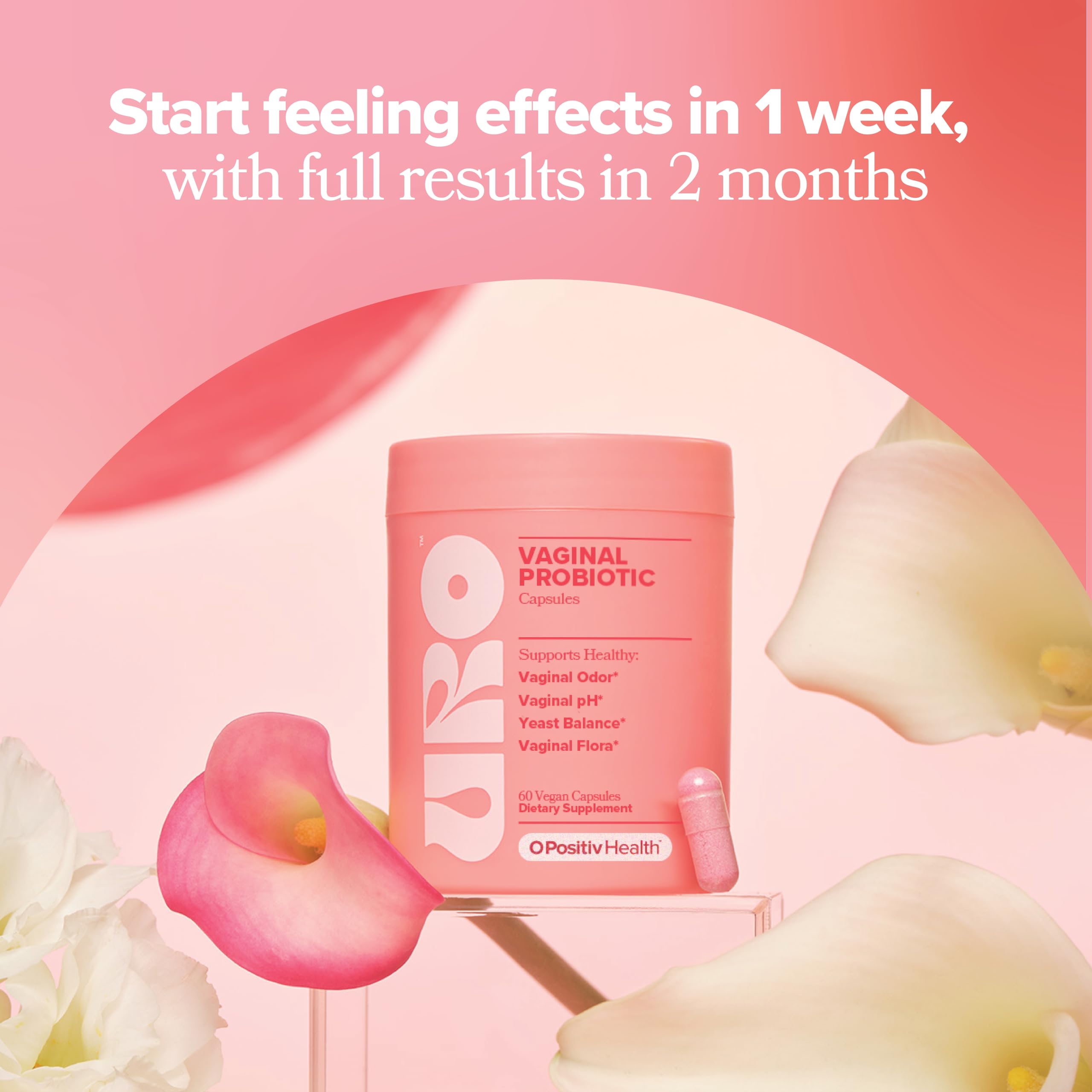 O Positiv URO Vaginal Probiotic and URO Boric Acid Vaginal Suppository Bundle O PositivUS supplements