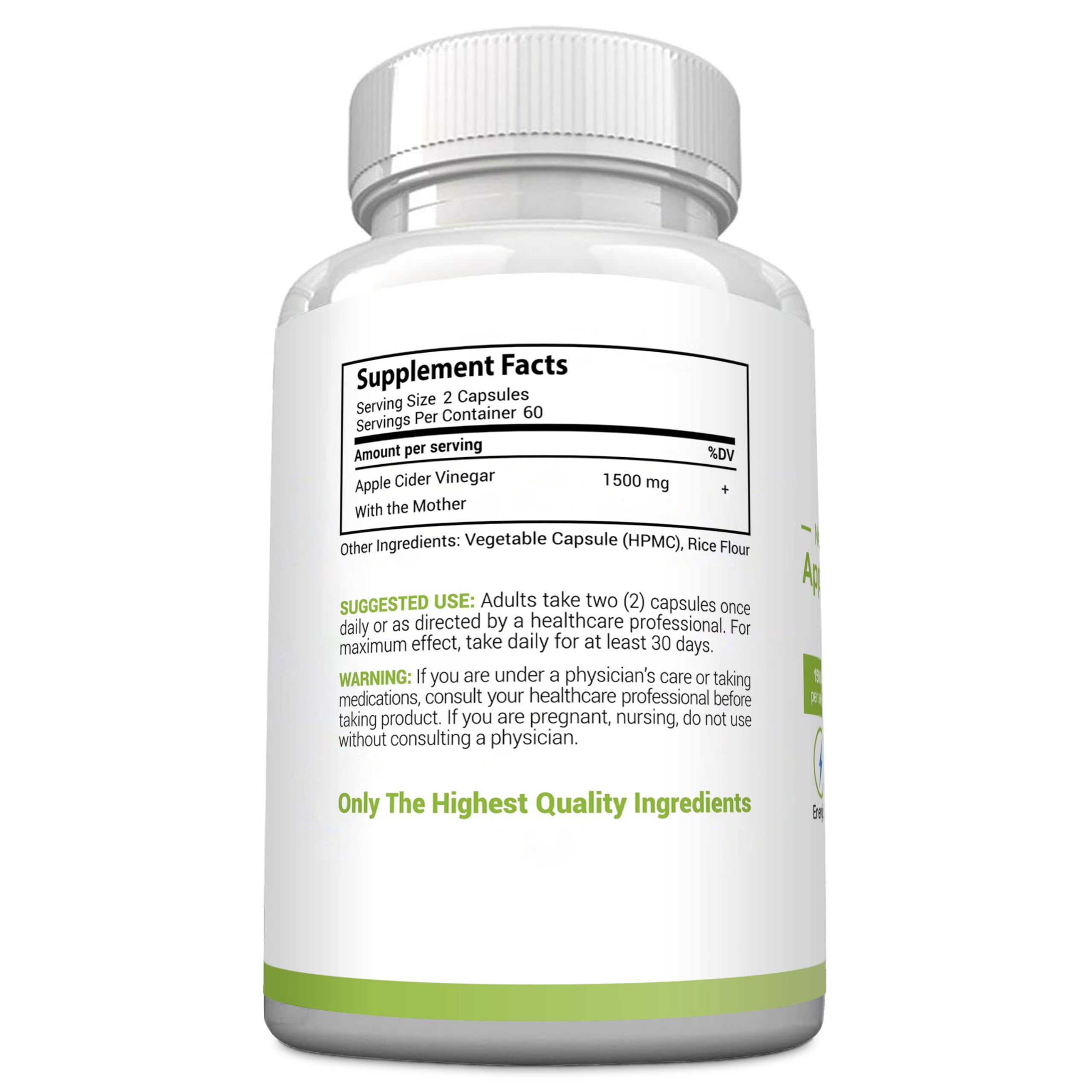 Apple Cider Vinegar Capsules with The Mother - Healthy Keto Diet Supplements MaxX LabsAu supplements