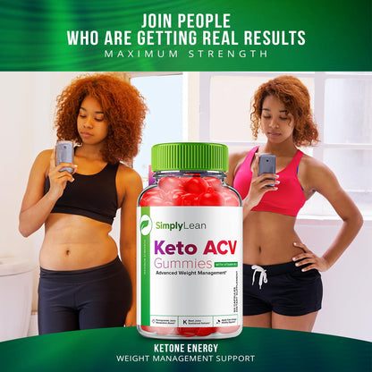 (5 Pack) Simply Lean Keto ACV Gummies - Official - Keto Simply Lean ACV Advanced RillvoUS supplements