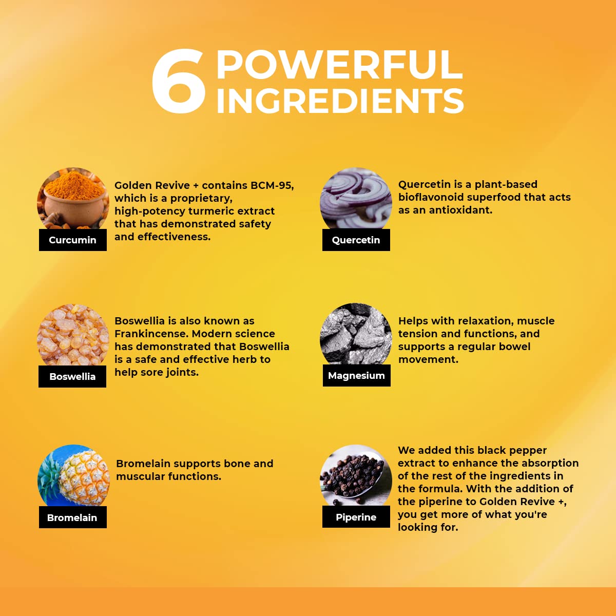 UpWellness Golden Revive + Joint Support with Quercetin, Magnesium, and Turmeric UpWellness Nutrient-Rich LivingUS supplements