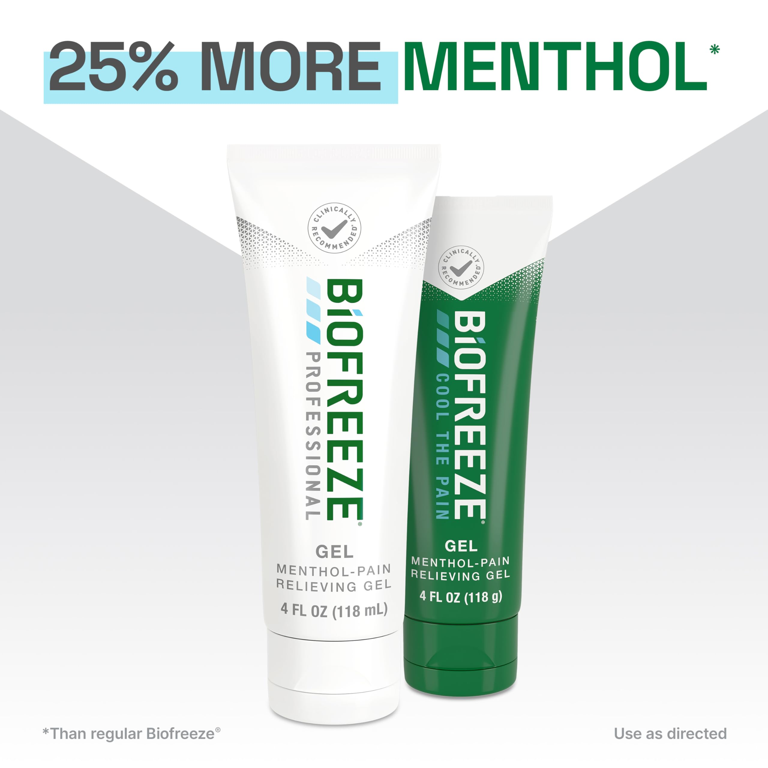Biofreeze Professional Pain Relief Gel, 4 oz Tube (3-Pack) - Fast, Cooling Relief for Arthritis, Muscle Soreness, Joint, Back, Neck, Knee Pain & More BiofreezeAu supplements