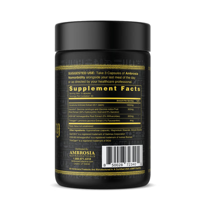 Ambrosia Nomorbidity Advanced Appetite Control & Hunger Management Formula AmbrosiaUS supplements