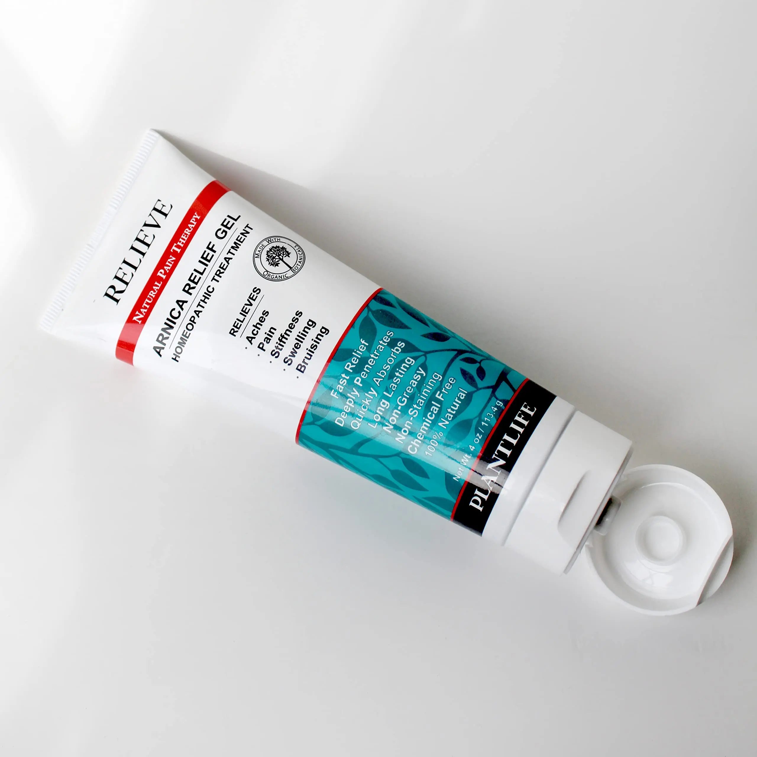 Plantlife Arnica Relieve Gel - Made with Arnica and 100% Pure Essential Oils - Relieve Products are a Homeopathic Solution for Everyday Use - Works Quickly and Effectively - Made in California PlantlifeAu supplements