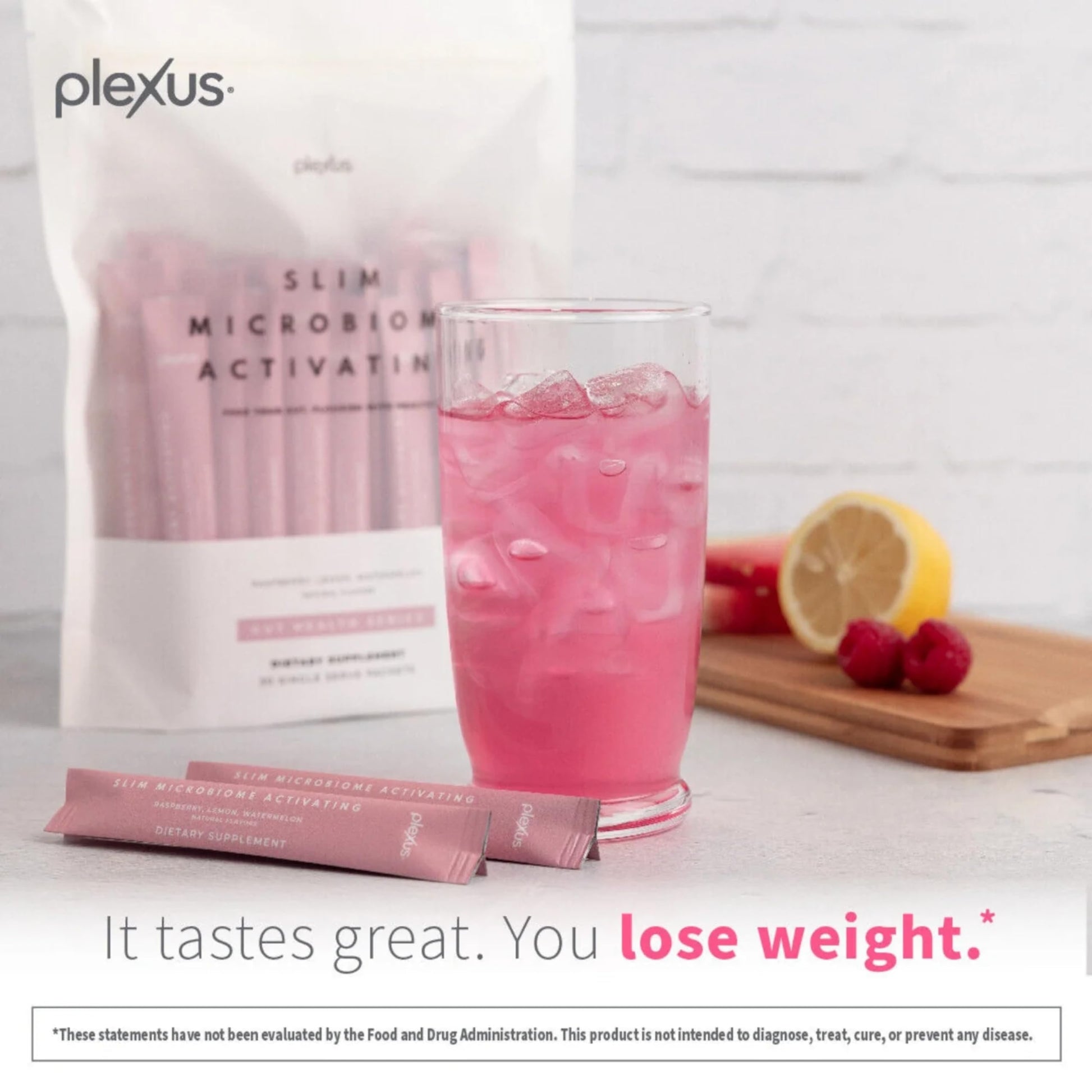 Plexus Slim MicroBiome Activating Black Cherry Lime Blossom, Dietary Supplements GenericUS supplements