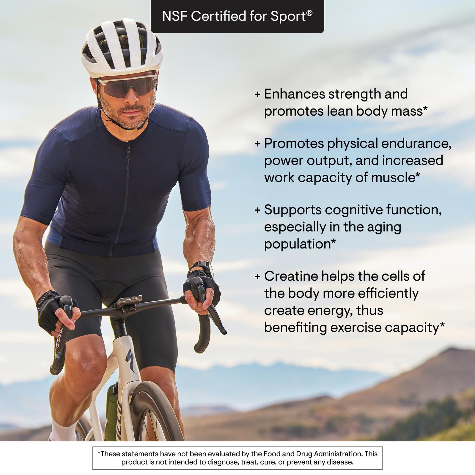 THORNE Creatine - Micronized Creatine Monohydrate Powder - Support for Muscles & Cognitive Function* - for Women & Men - Unflavored - NSF Certified for Sport - 5 g per Serving - 180 Servings THORNEAu supplements